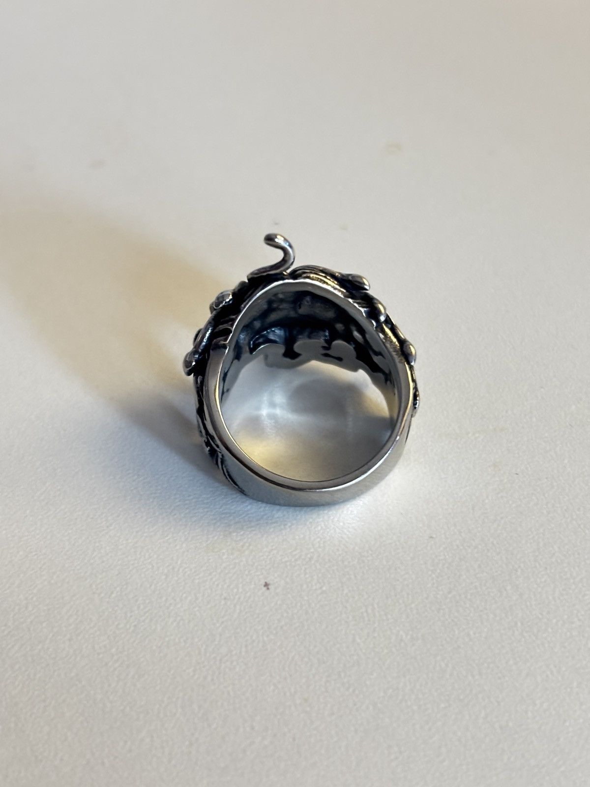 Vintage MEDUSA 12 SIZE MENS RING Size ONE SIZE - 3 Thumbnail