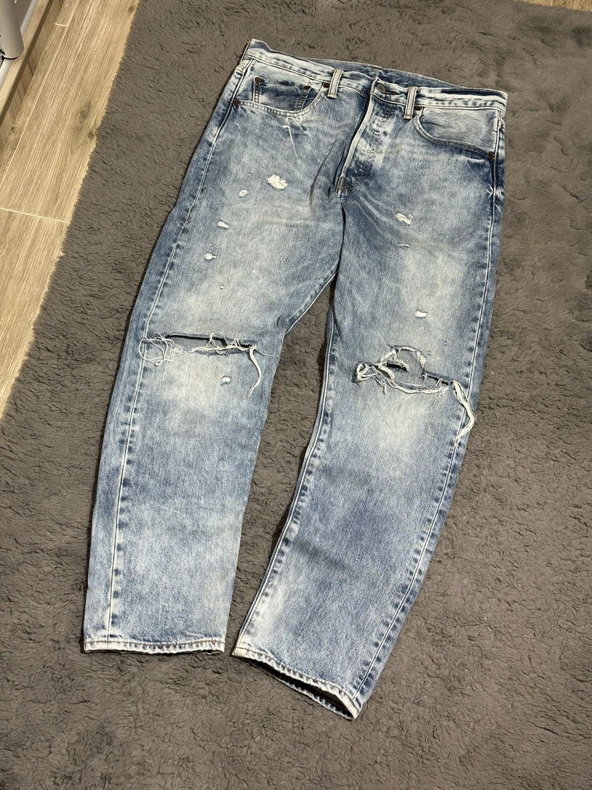 Levi's Vintage Clothing Vintage Levi's 501 CT Customized & Tapered Denim Size US 32 / EU 48 - 1 Thumbnail