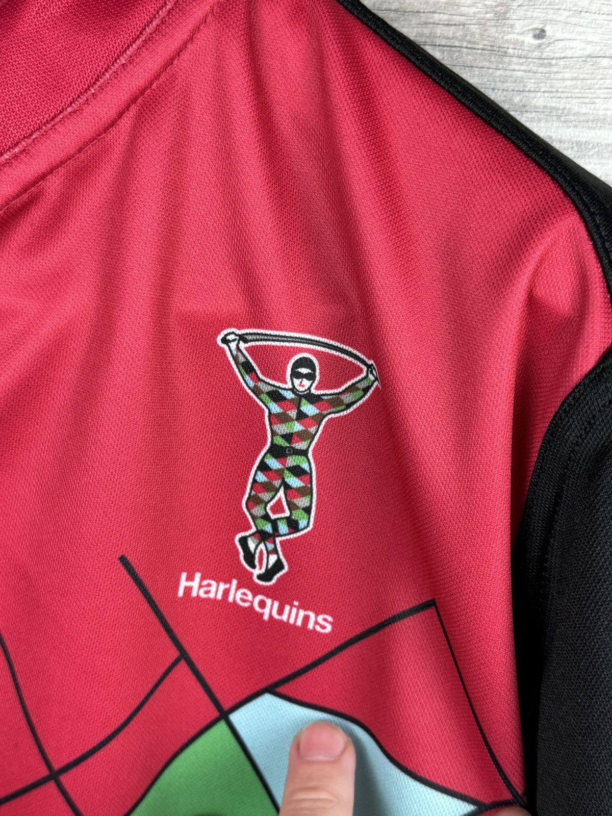 Adidas × Vintage Rugby Shirts 2014 Harlequins Adidas DHL Size XL Size US XL / EU 56 / 4 - 10 Thumbnail