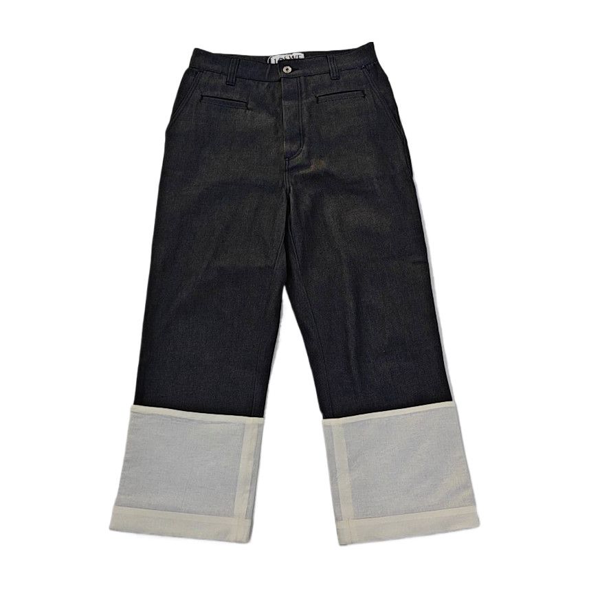 Loewe LOEWE Contrast Cuff Denim Jeans US 30 Size US 30 / EU 46 - 1 Thumbnail