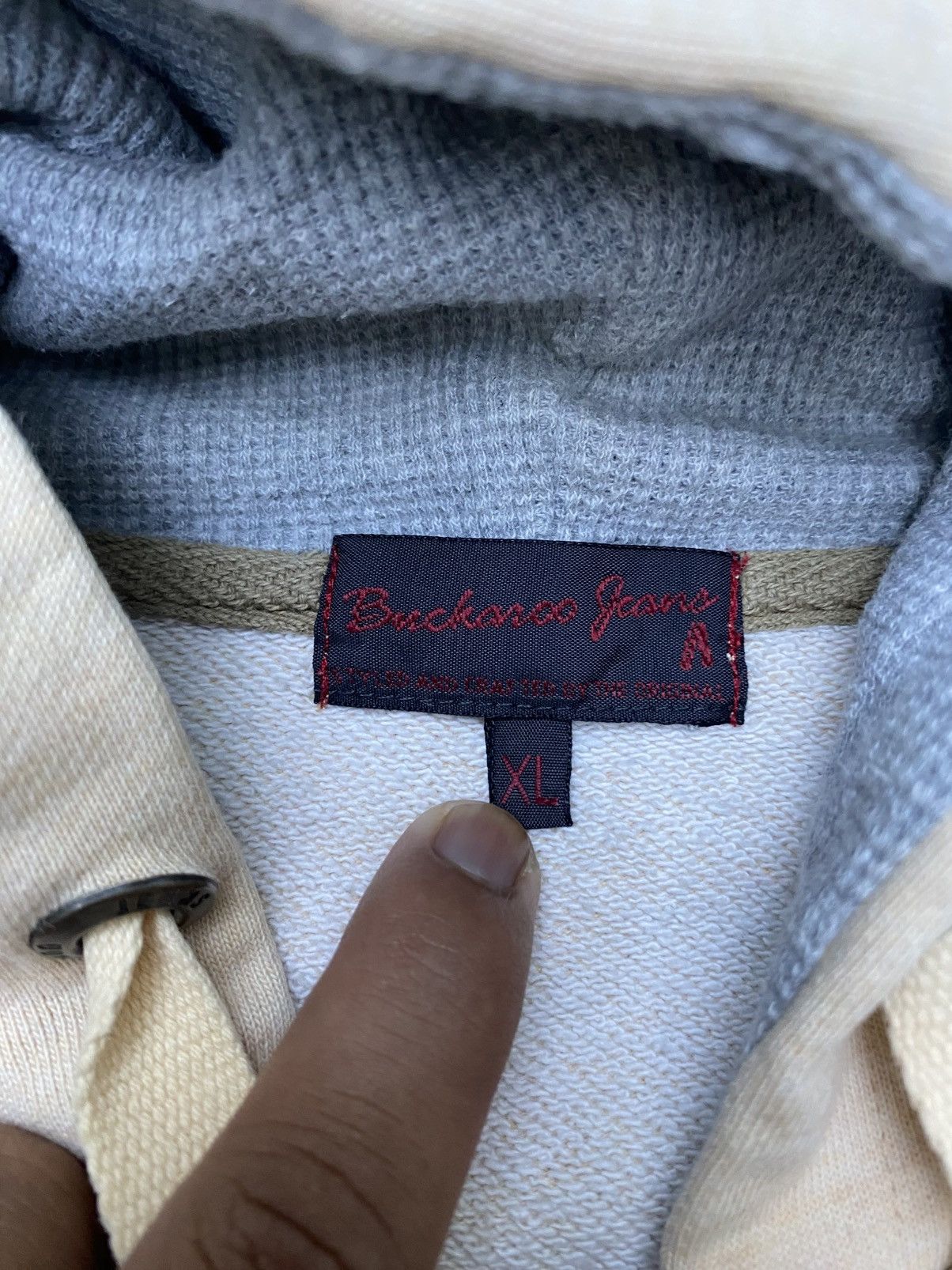 BUCKAROO Vintage Y2K Buckaroo Hoodie Size US XL / EU 56 / 4 - 4 Thumbnail