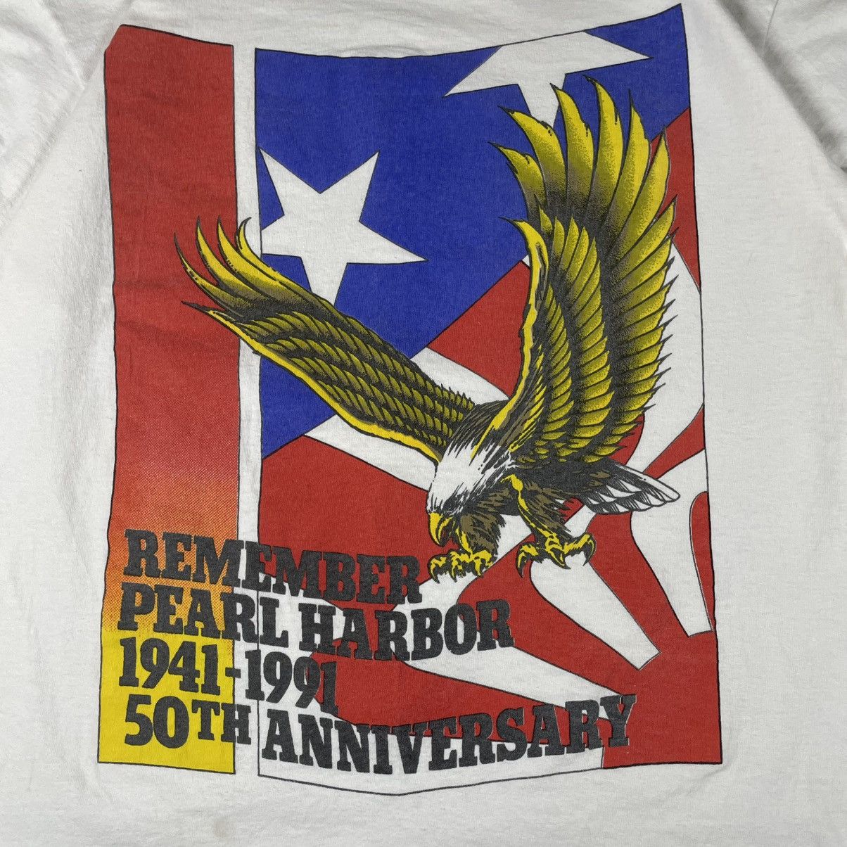 Other Pearl Harbor Vintage 90s Thrashed Long Sleeve Tshirt Size US L / EU 52-54 / 3 - 2 Thumbnail