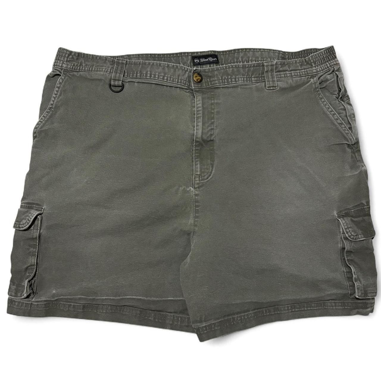 Windriver Vintage Style Khaki Green Cargo Hiking Shorts Size US 43 - 1 Thumbnail