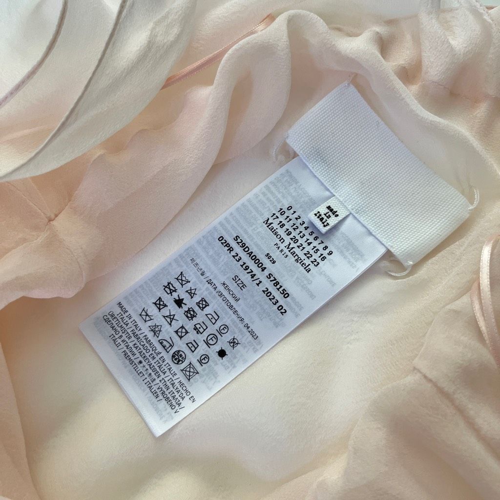 Maison Margiela Maison Margiela Silk in Light Pink Size XS / US 0-2 / IT 36-38 - 13 Thumbnail