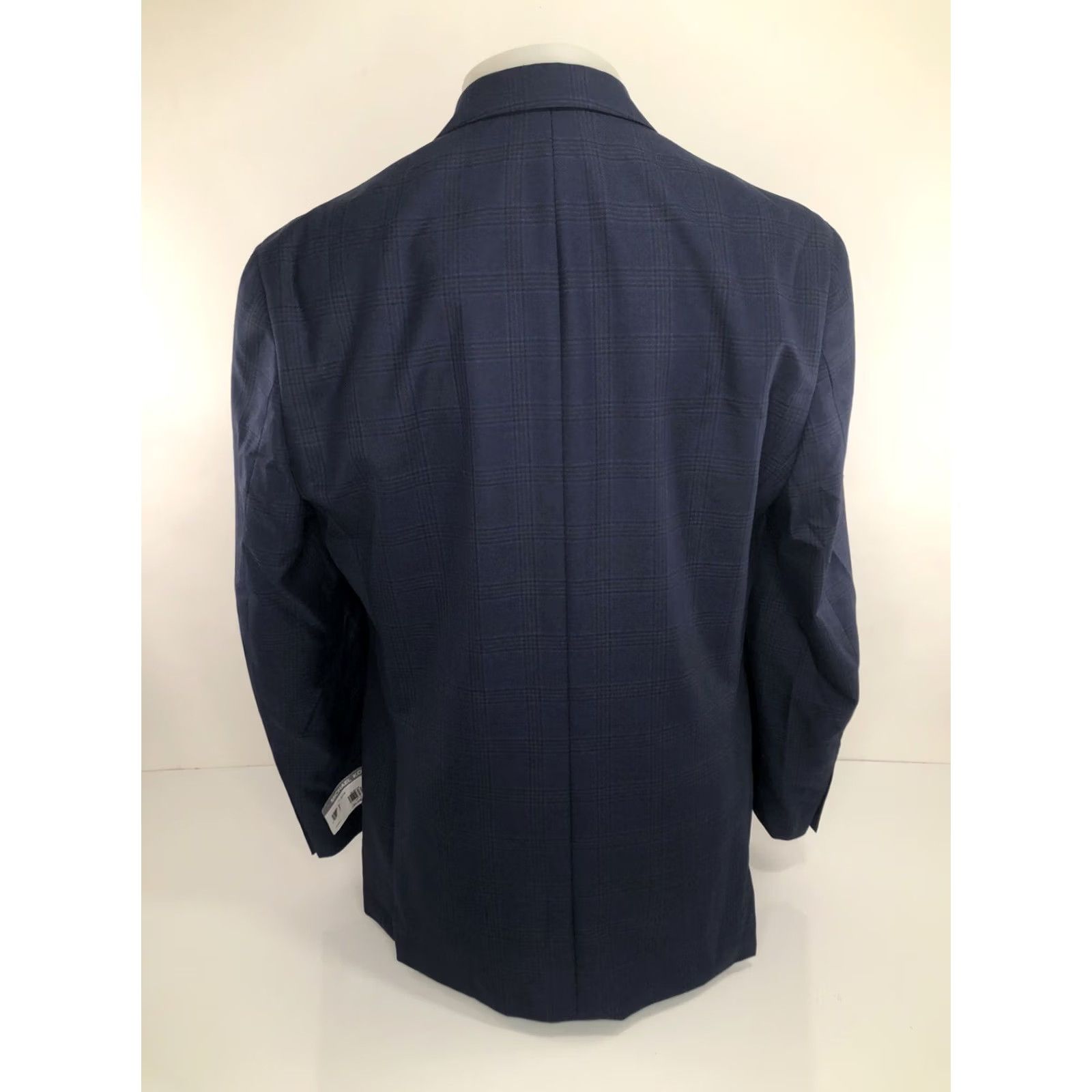 Michael Kors Michael Kors Jacket Mens 42 Long Blue NEW TAGS Windowpane Blazer Size 42R - 5 Thumbnail