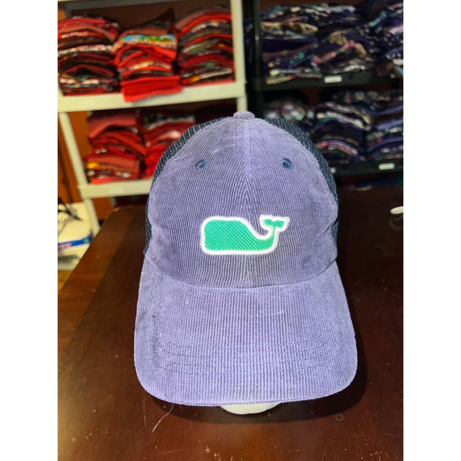 Vineyard Vines Vineyard Vines Hat Blue Whale Shep Ian Cap Headwear Snapback Size ONE SIZE - 2 Thumbnail