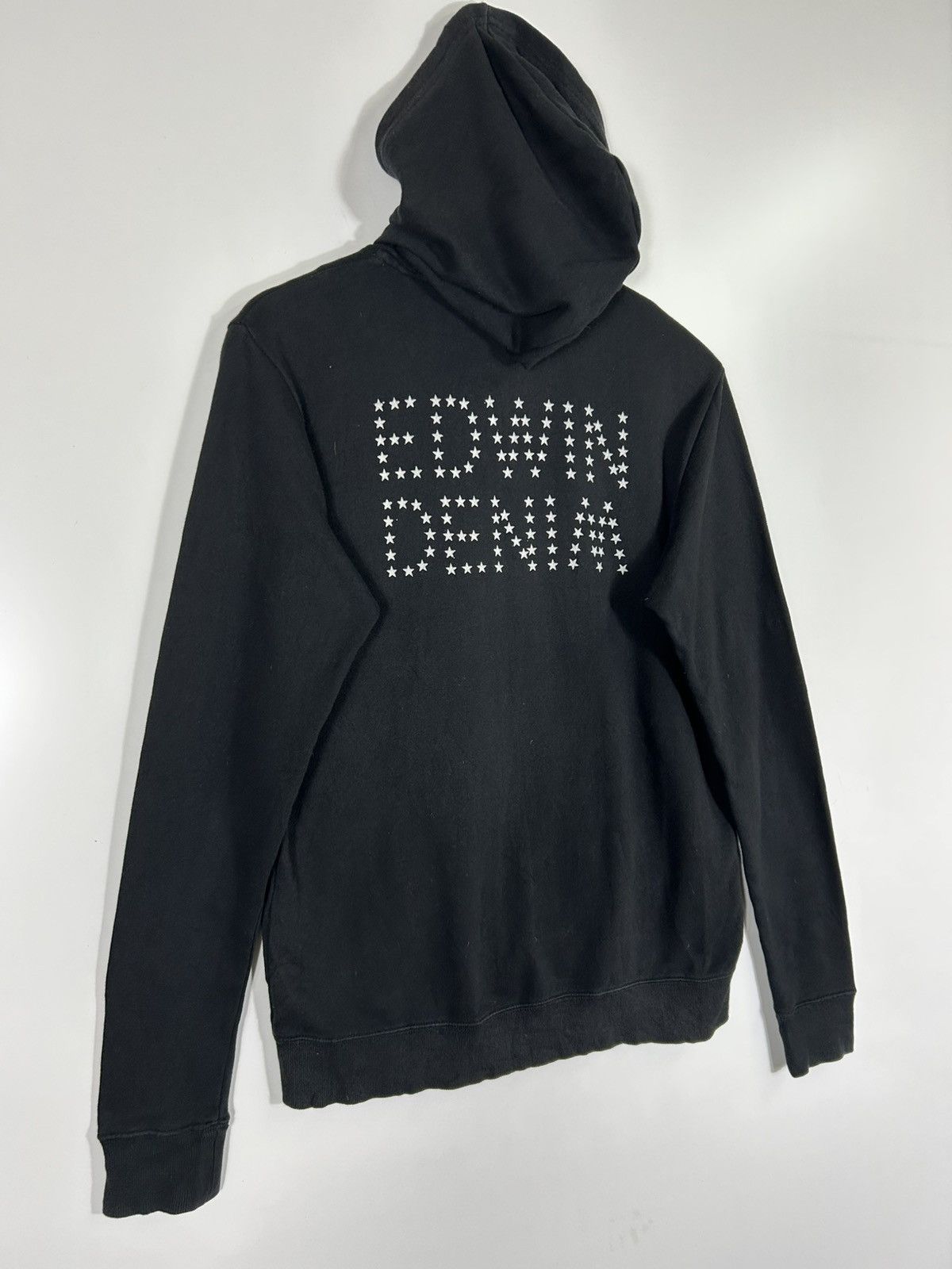 Edwin Vintage Edwin Denim Japan Hoodie Zipper Sweater Size US M / EU 48-50 / 2 - 12 Thumbnail