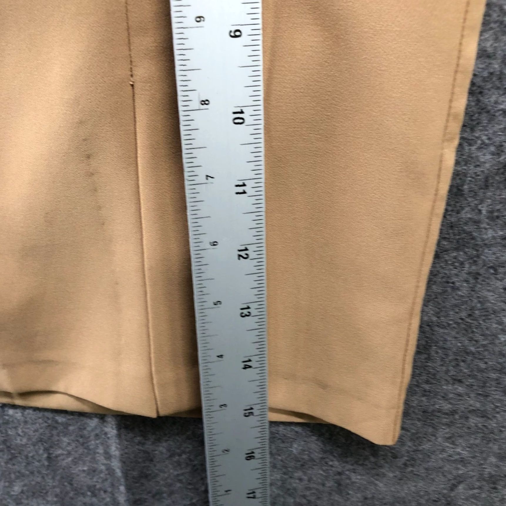 Asos ASOS Skirt Womens Short Mini Beige Front Slit Lightweight Formal Casual Size 2 Size 26" / US 2 / IT 38 - 5 Thumbnail