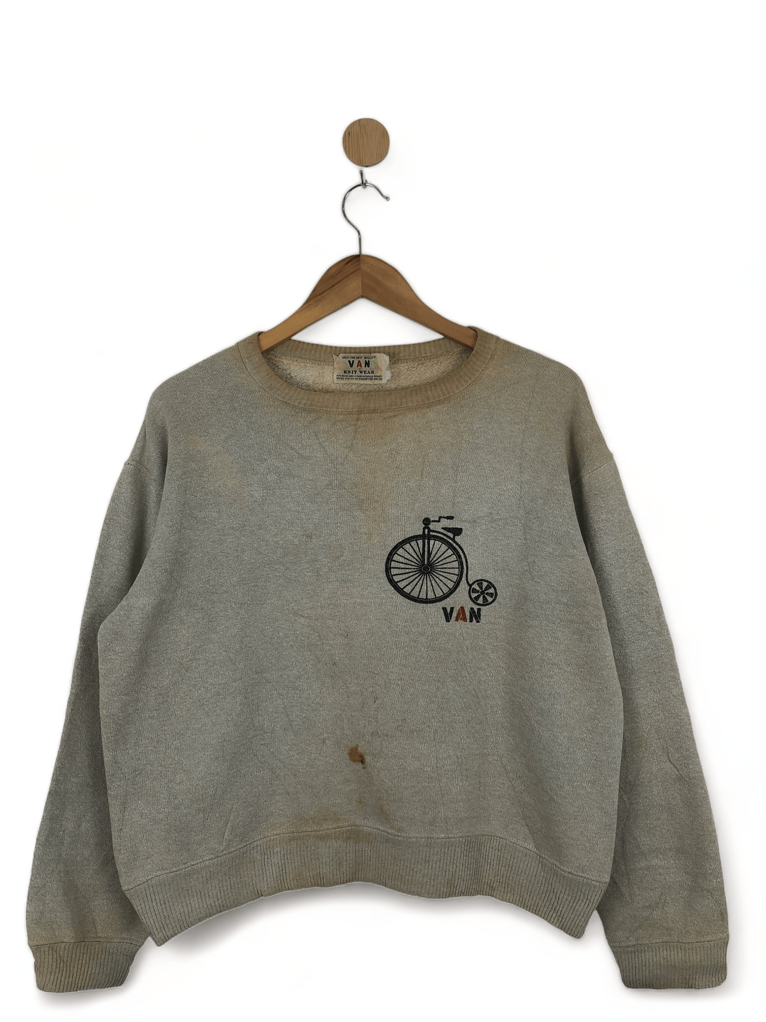 Van Rusty Vintage Van Jac Dirty Pullover Crewneck JA0004 Size US L / EU 52-54 / 3 - 1 Thumbnail