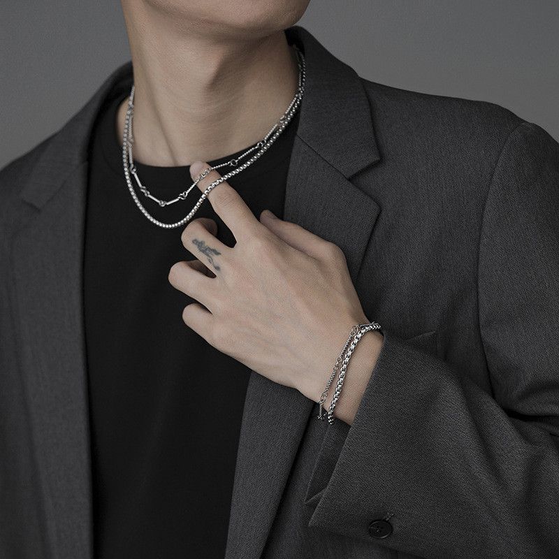 Jewelry Retro Bracelet Y2K Punk Chain Gotch Bracelets Chains Size ONE SIZE - 3 Thumbnail