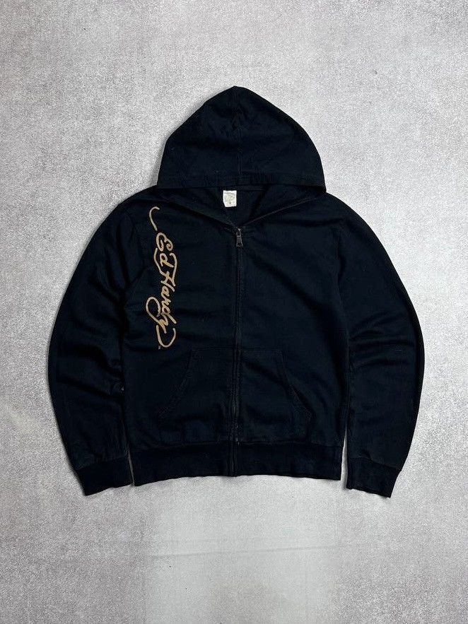 Ed Hardy Vintage Ed Hardy Y2K Skull Boxy Zip Hoodie XL Size XL / US 12-14 / IT 48-50 - 5 Thumbnail