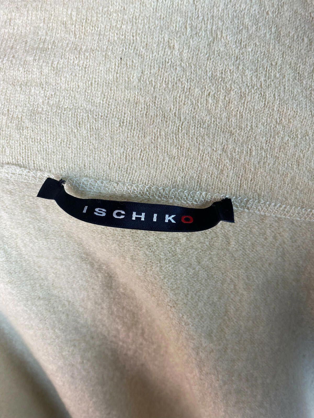 Designer Ischiko by Oska Beige Wool Acymetric Zip Up Jacket Size 10 Size L / US 10 / IT 46 - 8 Thumbnail