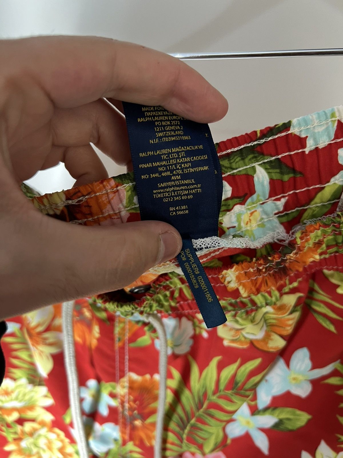 Polo Ralph Lauren × Vintage VERY RARE POLO RALPH LAUREN DESIGNER FLOWERS SHORTS LUXURY Size US 34 / EU 50 - 8 Thumbnail