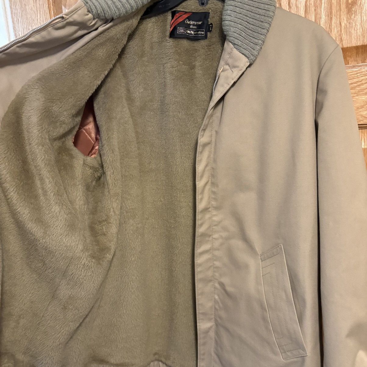 Sears Vtg 70’s Sears Outerwear Jacket Men's L Ribbed Collar Work Size US L / EU 52-54 / 3 - 4 Thumbnail
