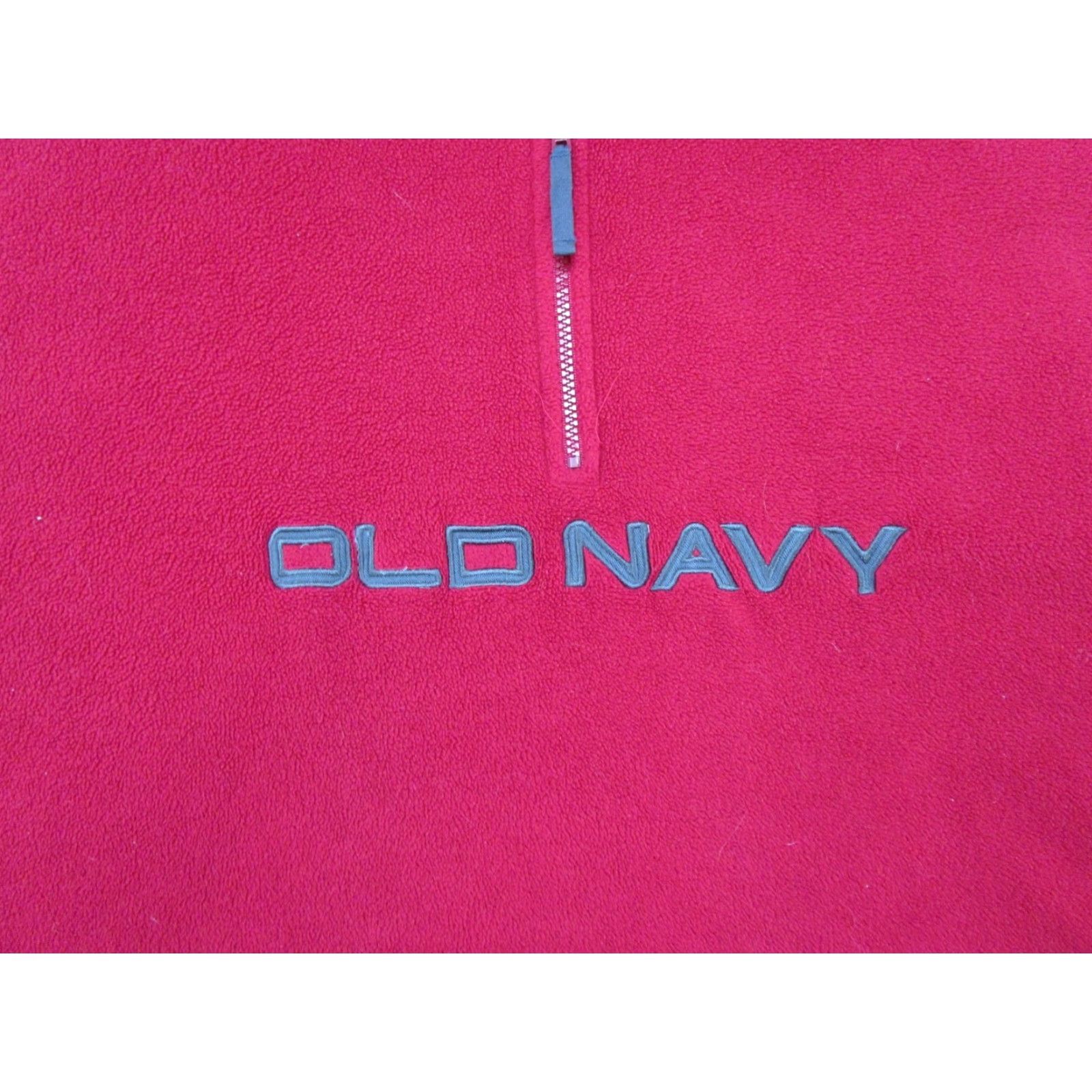 Old Navy VINTAGE Y2K OLD NAVY Spell Out Embroidered 1/4 Zip Fleece Jacket Mens Size 3XL Blue Jacket Embroidered 1/4 Zip Old Navy Mens 3XL Blue Fleece Jacket Size US XXL / EU 58 / 5 - 2 Thumbnail