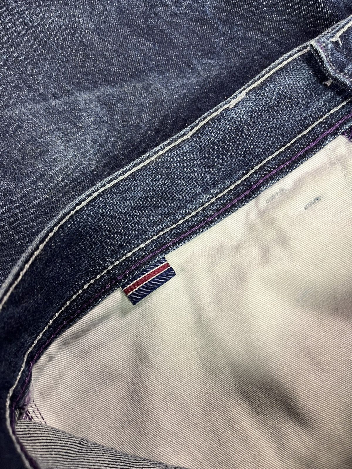 Phat Farm 2000s Y2K Phat Farm Washed Heavy Mega Baggy Denim Jeans 40 Size US 40 / EU 56 - 8 Thumbnail