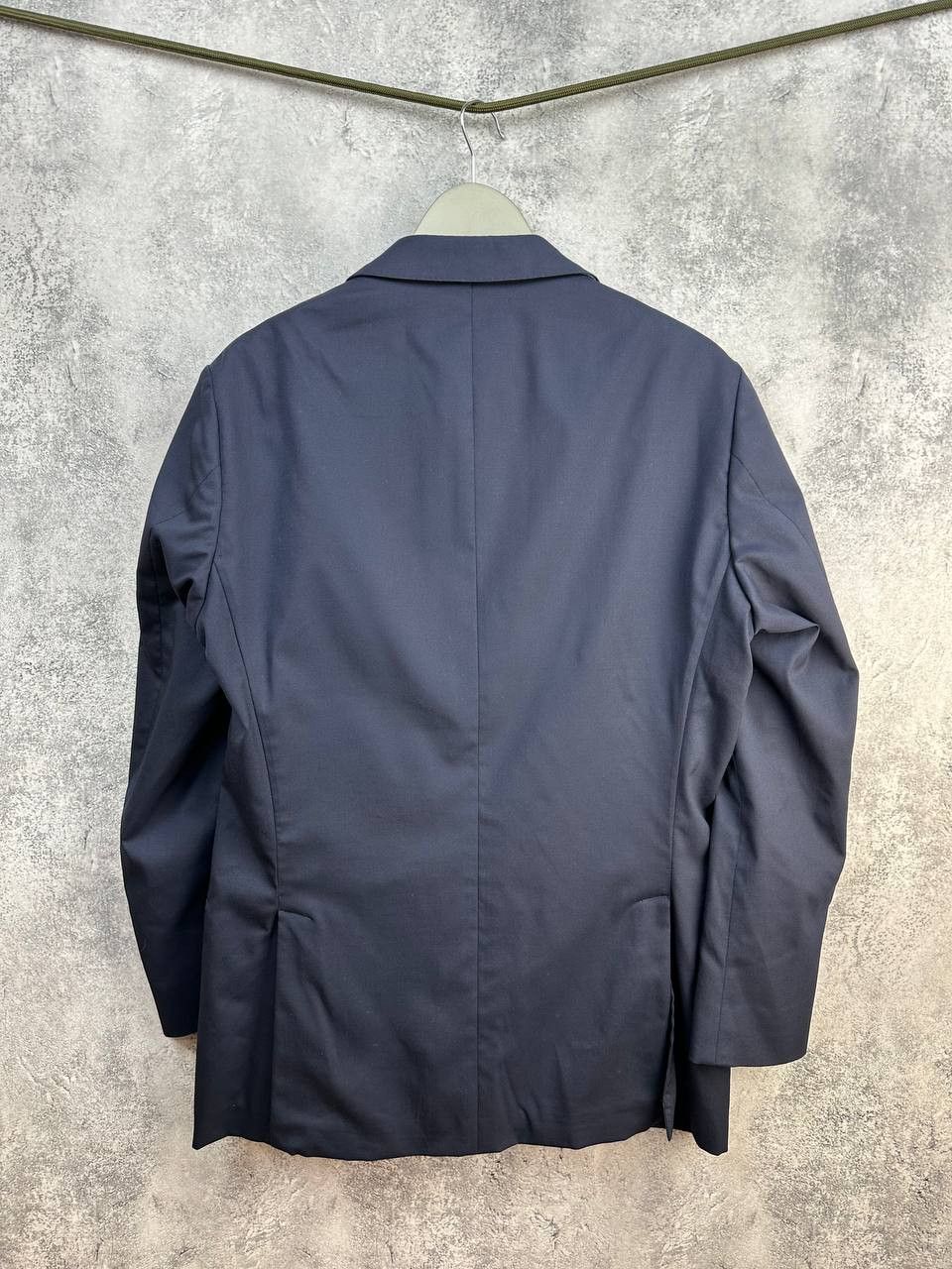 Hackett × Loro Piana Hackett Mayfair x Loro Piana Navy Stretch Wool Blazer Jacket Size 48L - 2 Thumbnail
