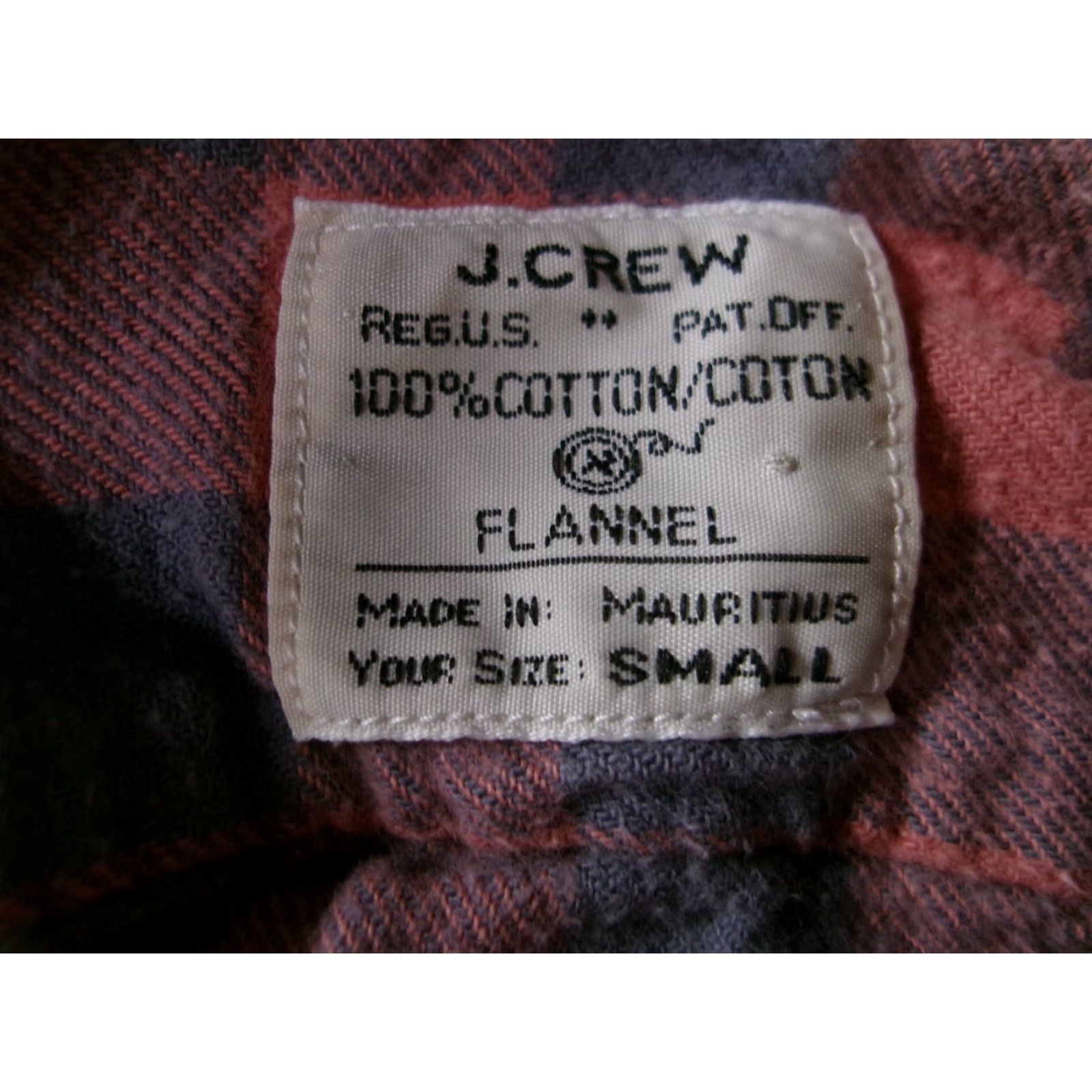 J.Crew VINTAGE J.CREW Plaid Flannel Button-Up Shirt Men Small Red Blue Classic Lumberjack Outdoor 90s Mens Size US S / EU 44-46 / 1 - 7 Thumbnail