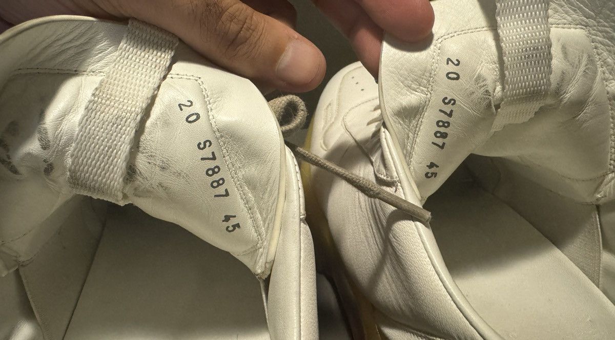 Rick Owens White Maximal Tractor Sneaker Size US 12 / EU 45 - 4 Thumbnail