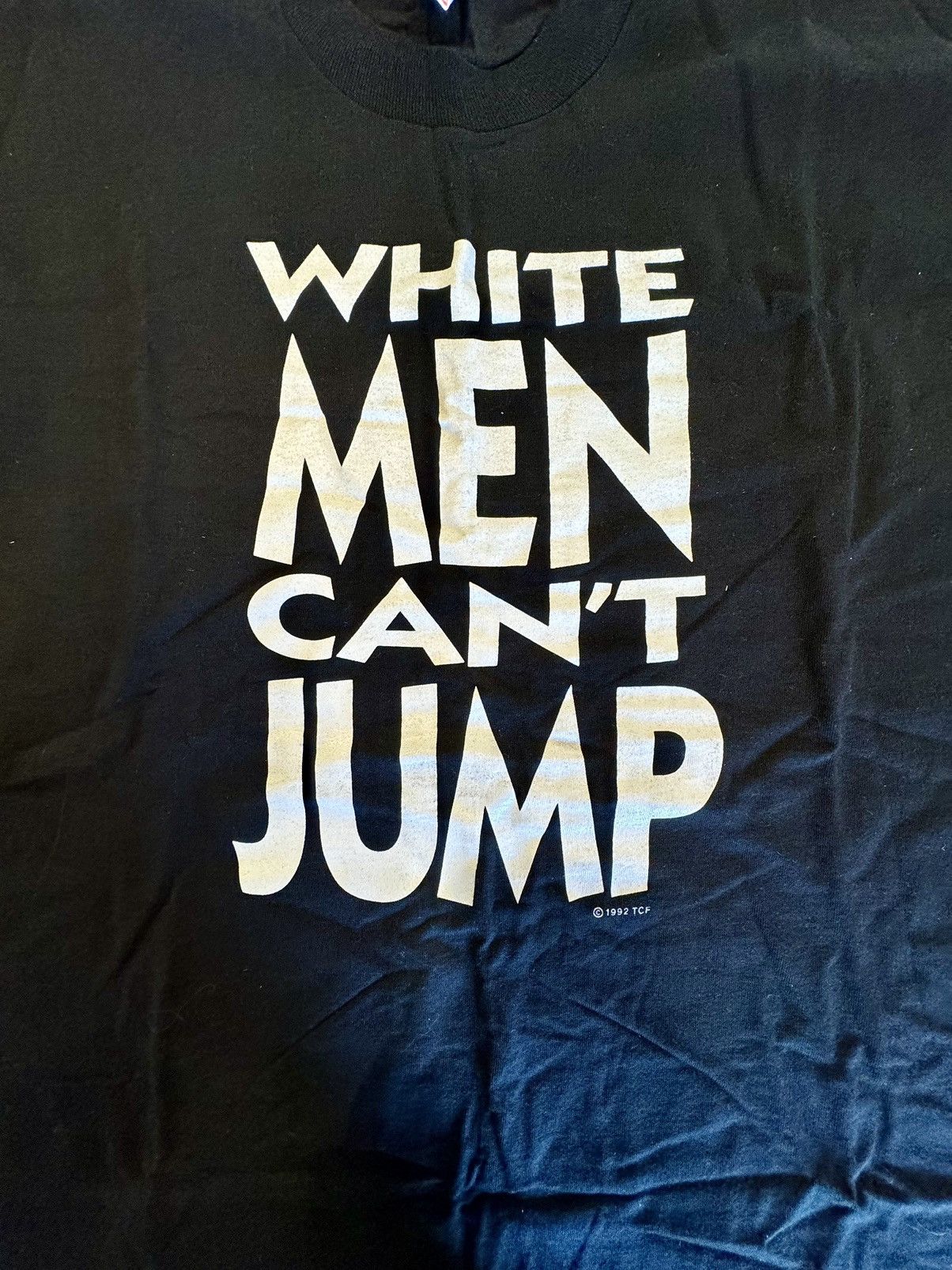Fruit Of The Loom Vintage White Men Can’t Jump 1992 Movie Promo Shirt Size US XL / EU 56 / 4 - 1 Thumbnail