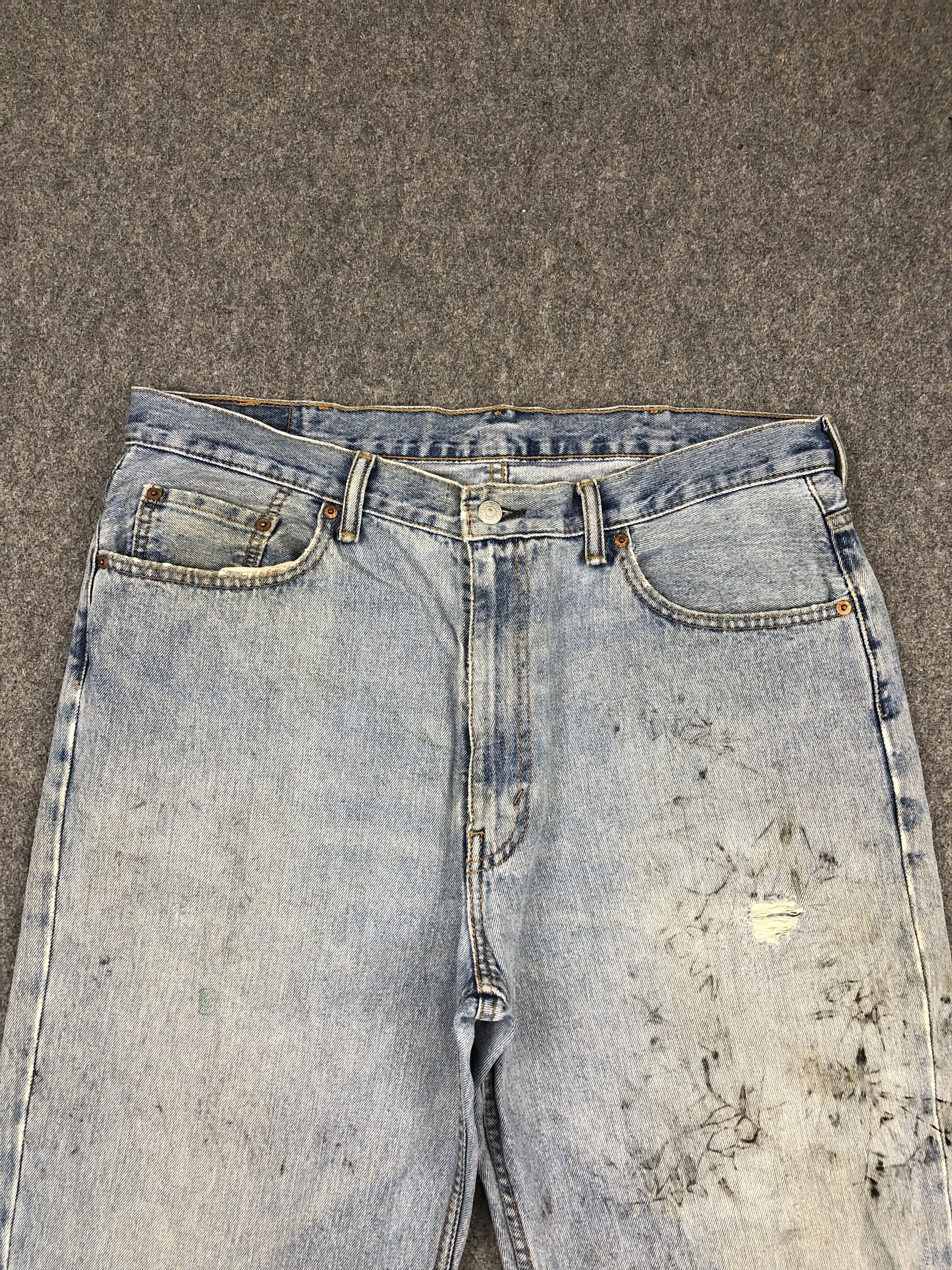 Levi's Light Wash Vintage Levis 550 Jeans DP1488 Size US 40 / EU 56 - 2 Thumbnail