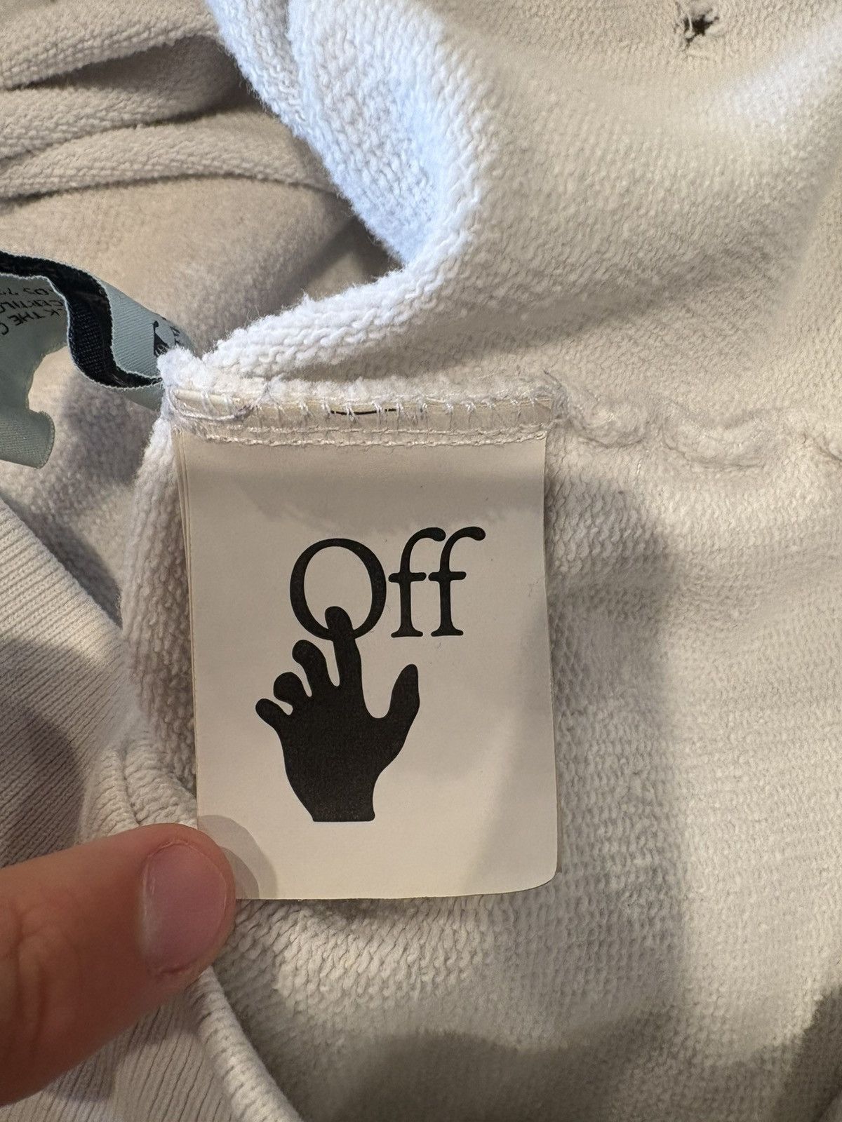 Off-White Off White Caravaggio Hoodie Size US S / EU 44-46 / 1 - 4 Thumbnail