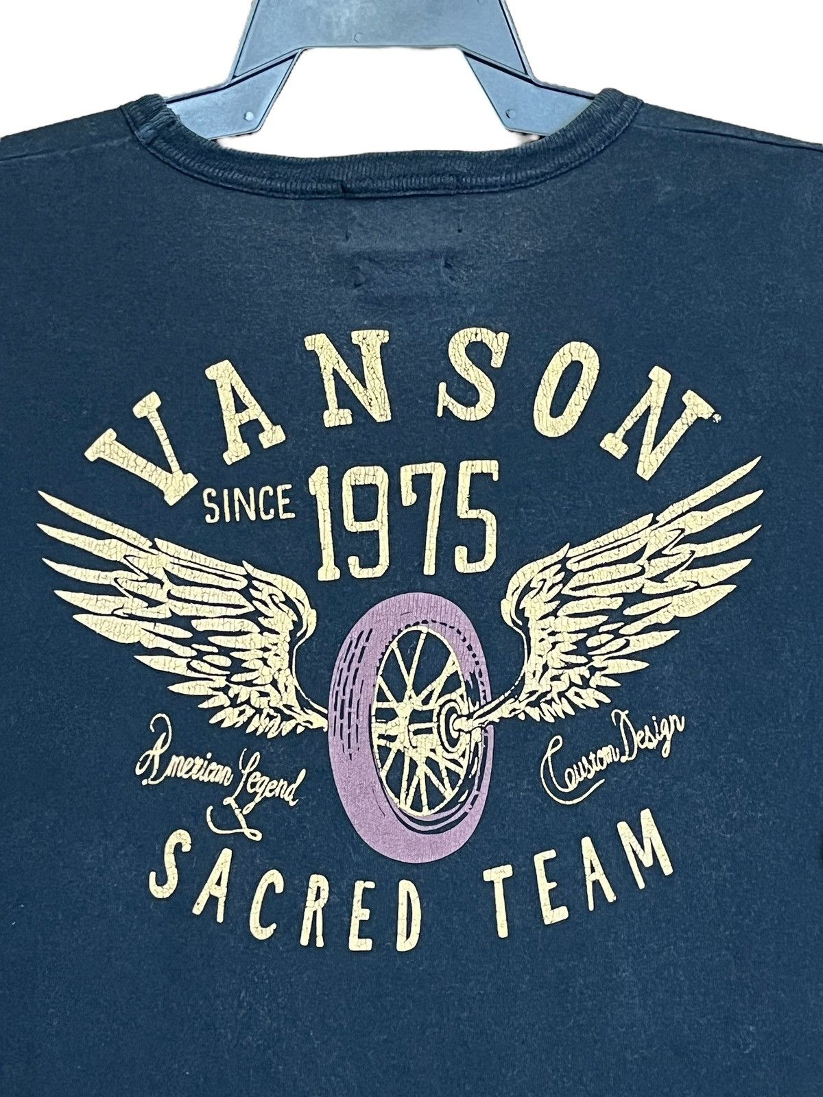 Vanson Leathers VANSON LEATHERS CALIFORNIA SACRED TEAM TEE SHIRT Size US M / EU 48-50 / 2 - 4 Thumbnail