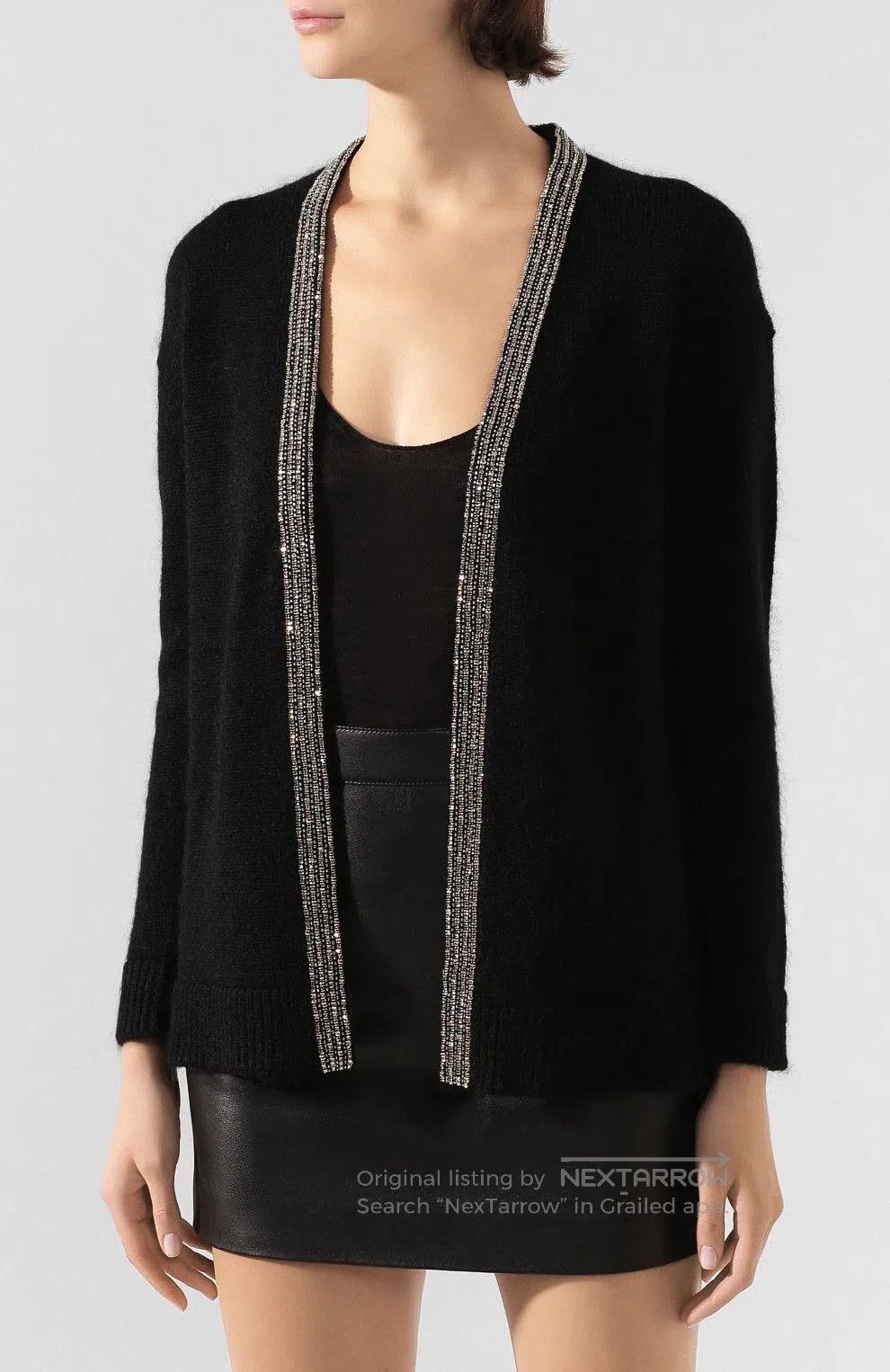 Saint Laurent Paris Saint Laurent Women's V. Size S / US 4 / IT 40 - 4 Thumbnail