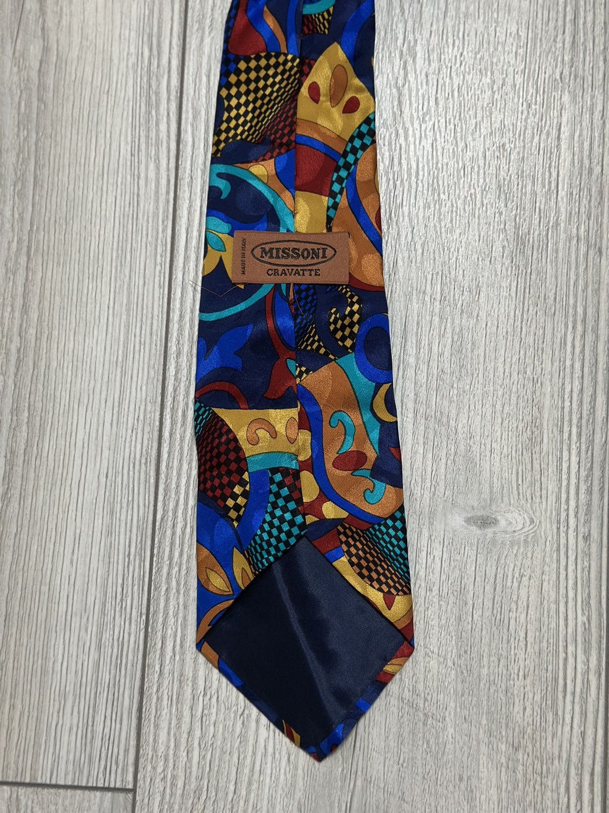 Other Luxury Missoni Cravatte Multicolor Silk Tie Made In Italy Size ONE SIZE - 4 Thumbnail