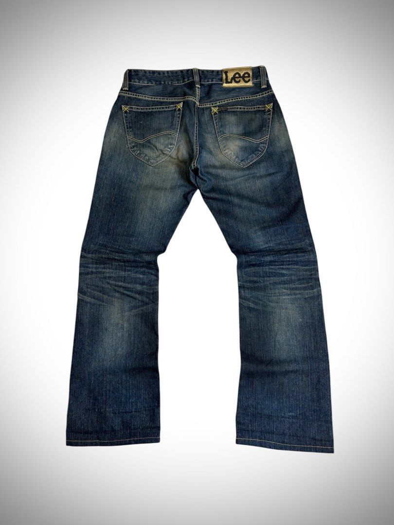 Hysteric Glamour × Japanese Brand × Tornado Mart vintage Lee japan flare denim blackwash Size US 30 / EU 46 - 4 Thumbnail