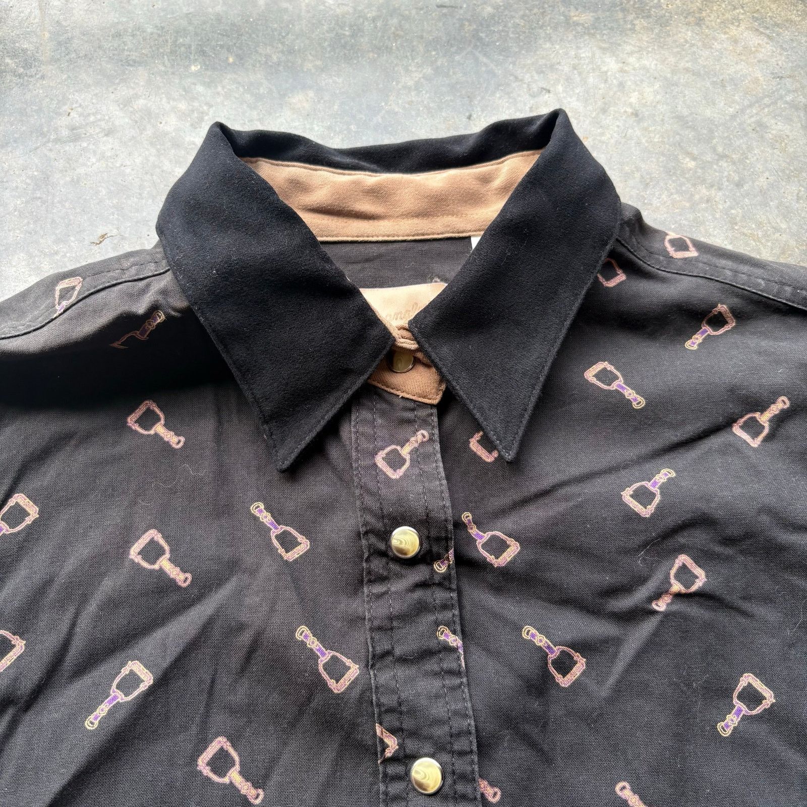 Wrangler Vintage Wrangler Pearl Snap Spurs Cowboy Shirt Size M / US 6-8 / IT 42-44 - 3 Thumbnail