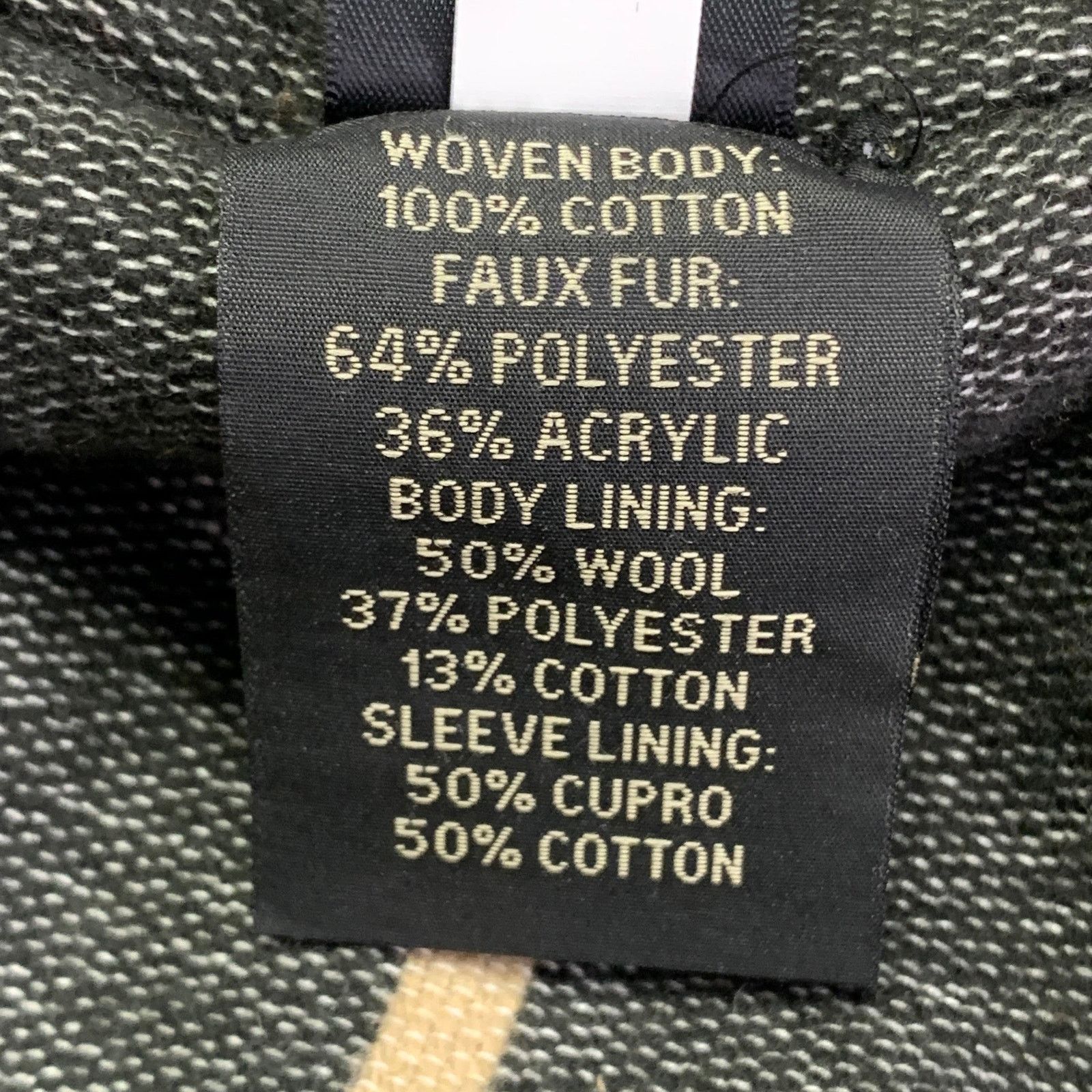 Ralph Lauren Grizzly Boa Size XL Brown Black Denim Sherpa Jacket Size US XL / EU 56 / 4 - 10 Thumbnail