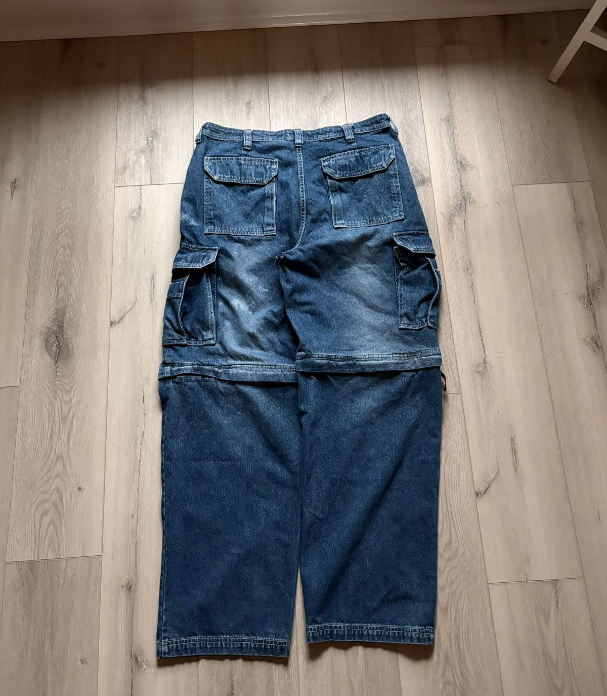 Faded Glory Baggy Faded glory jeans with detachable shorts🔥 Size US 36 / EU 52 - 3 Thumbnail