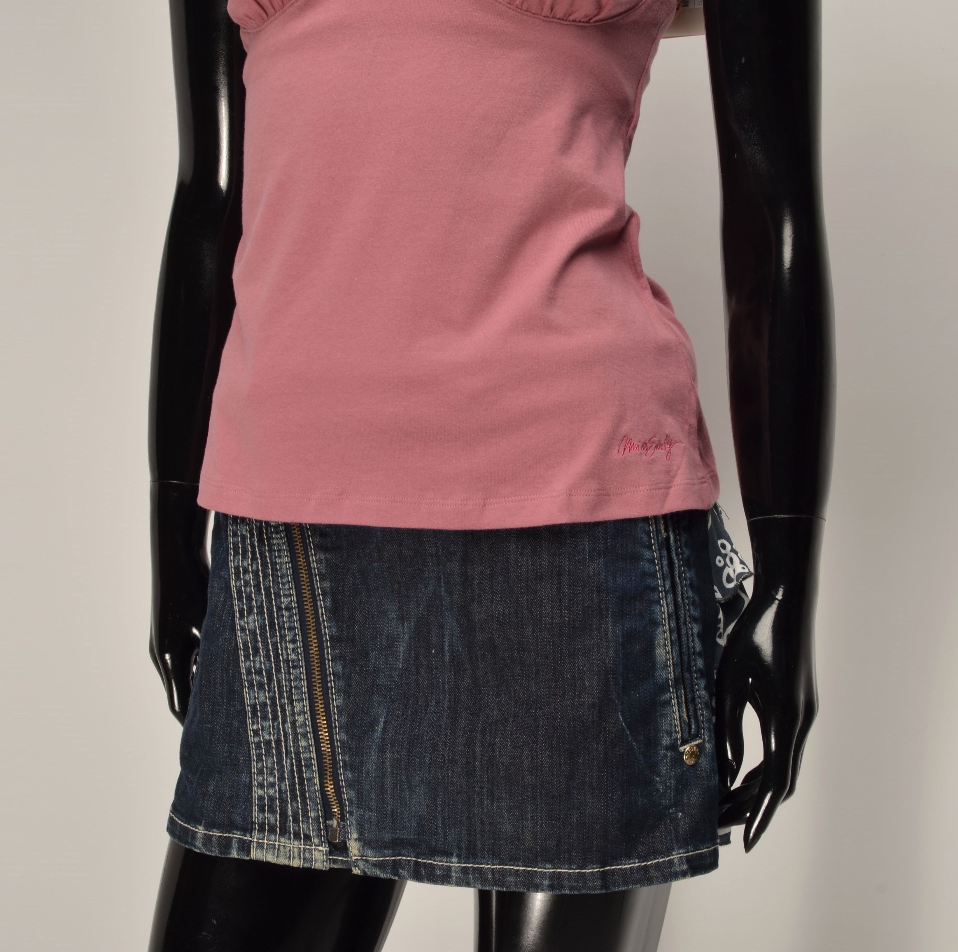 Miss Sixty Miss Sixty Y2K Fairy Baby Doll Pink Cami Top Size M / US 6-8 / IT 42-44 - 3 Thumbnail