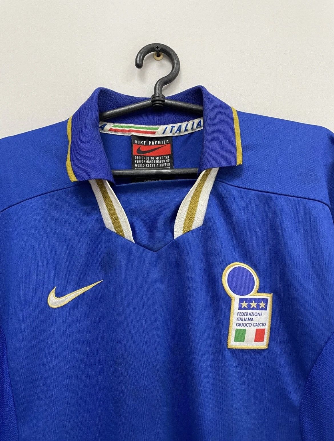 Nike Italy 1996/1997 Home Football Shirt Paolo Maldini #3 Jersey Size US XL / EU 56 / 4 - 3 Thumbnail