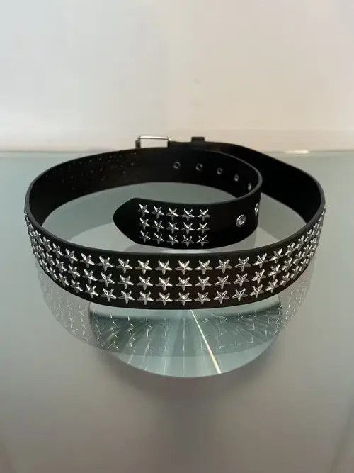 American Edition × Handmade × Japanese Brand Belts Rivet Star Studded Belt Size ONE SIZE - 2 Thumbnail