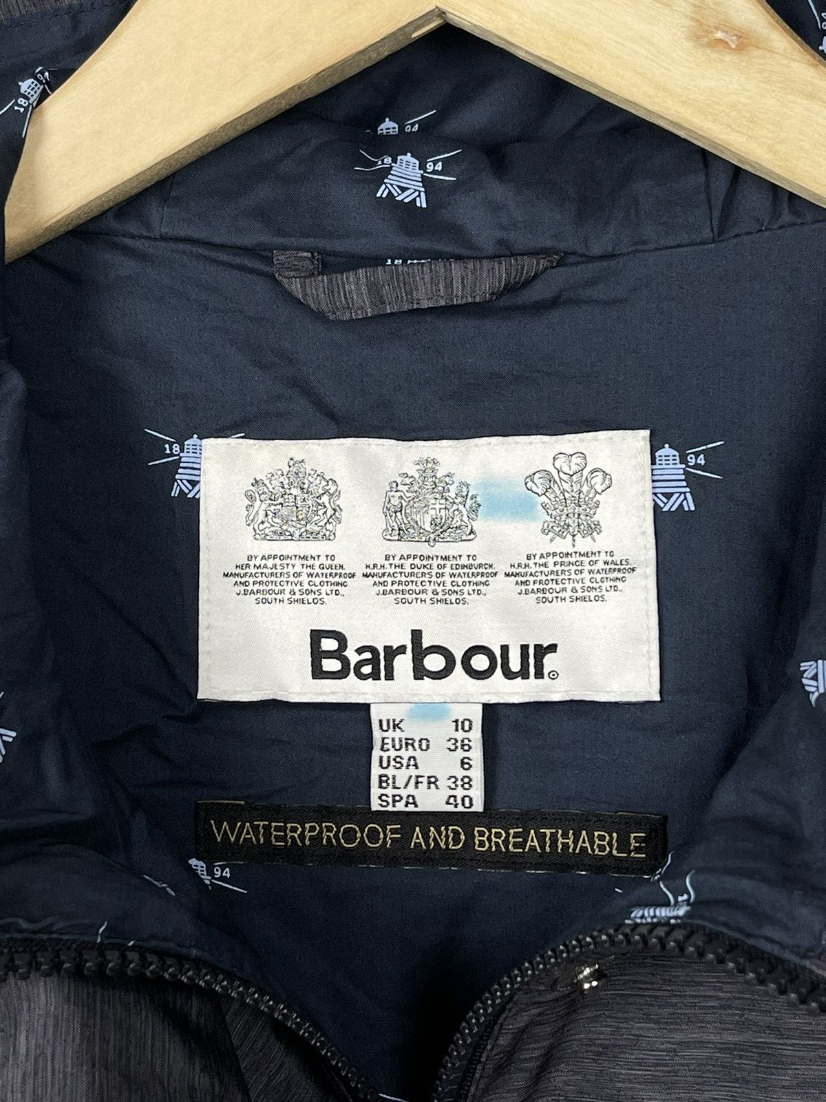 Barbour Barbour Sooty Jacket Woman’s Size M Size M / US 6-8 / IT 42-44 - 12 Thumbnail