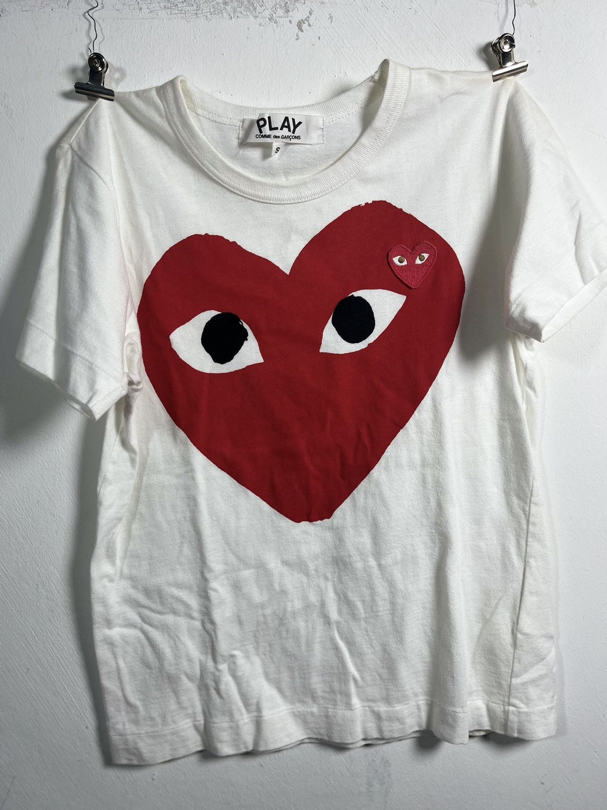 Comme des Garcons Homme Plus Vintage CDG Comme Des Garcons Play Boxy T-shirt Y2K M Size S / US 4 / IT 40 - 2 Thumbnail