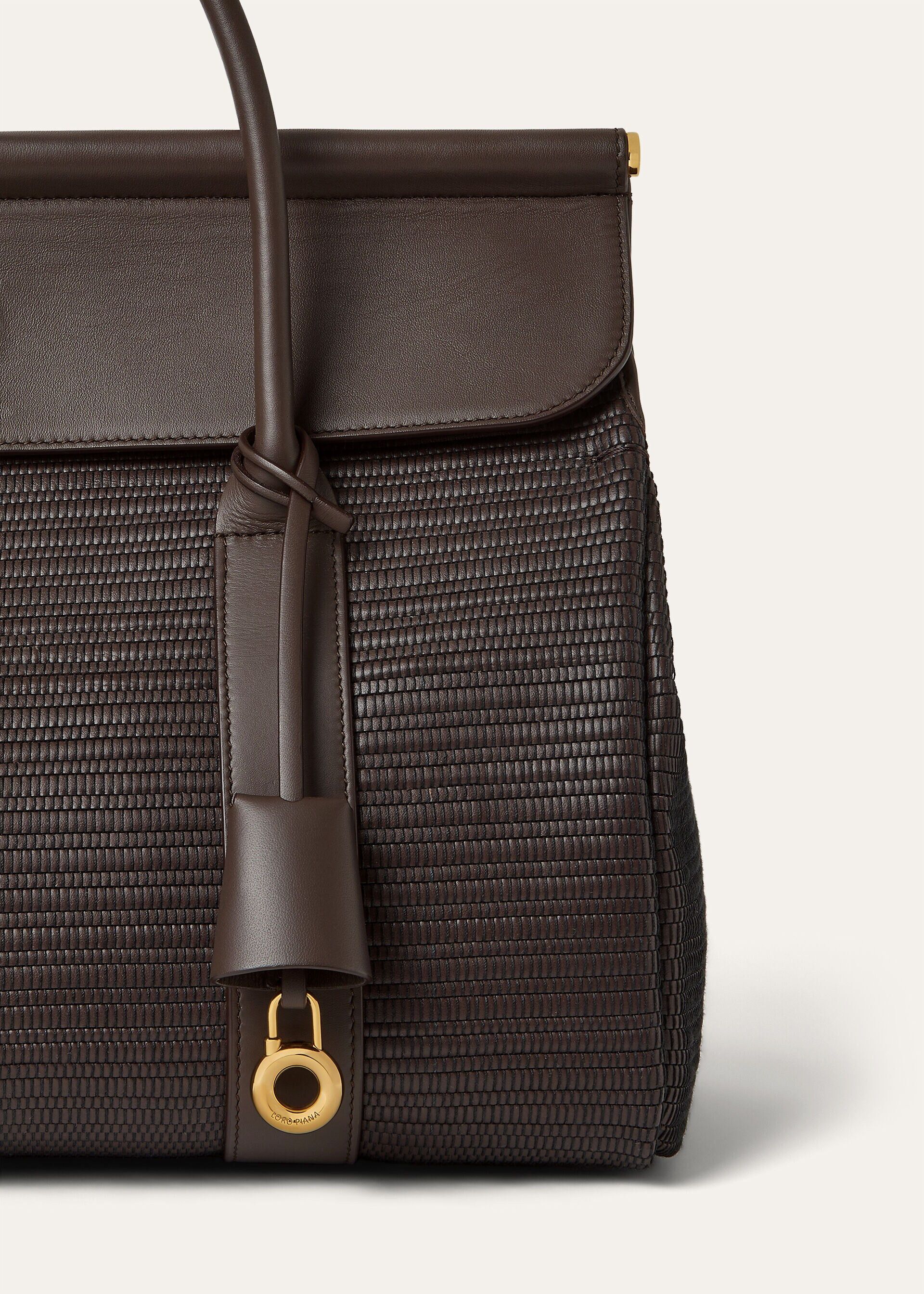 Loro Piana os11x0426 FAQ8908 Size: OS / L32 LoomTote Bag Pecora Nera Size ONE SIZE - 7 Thumbnail