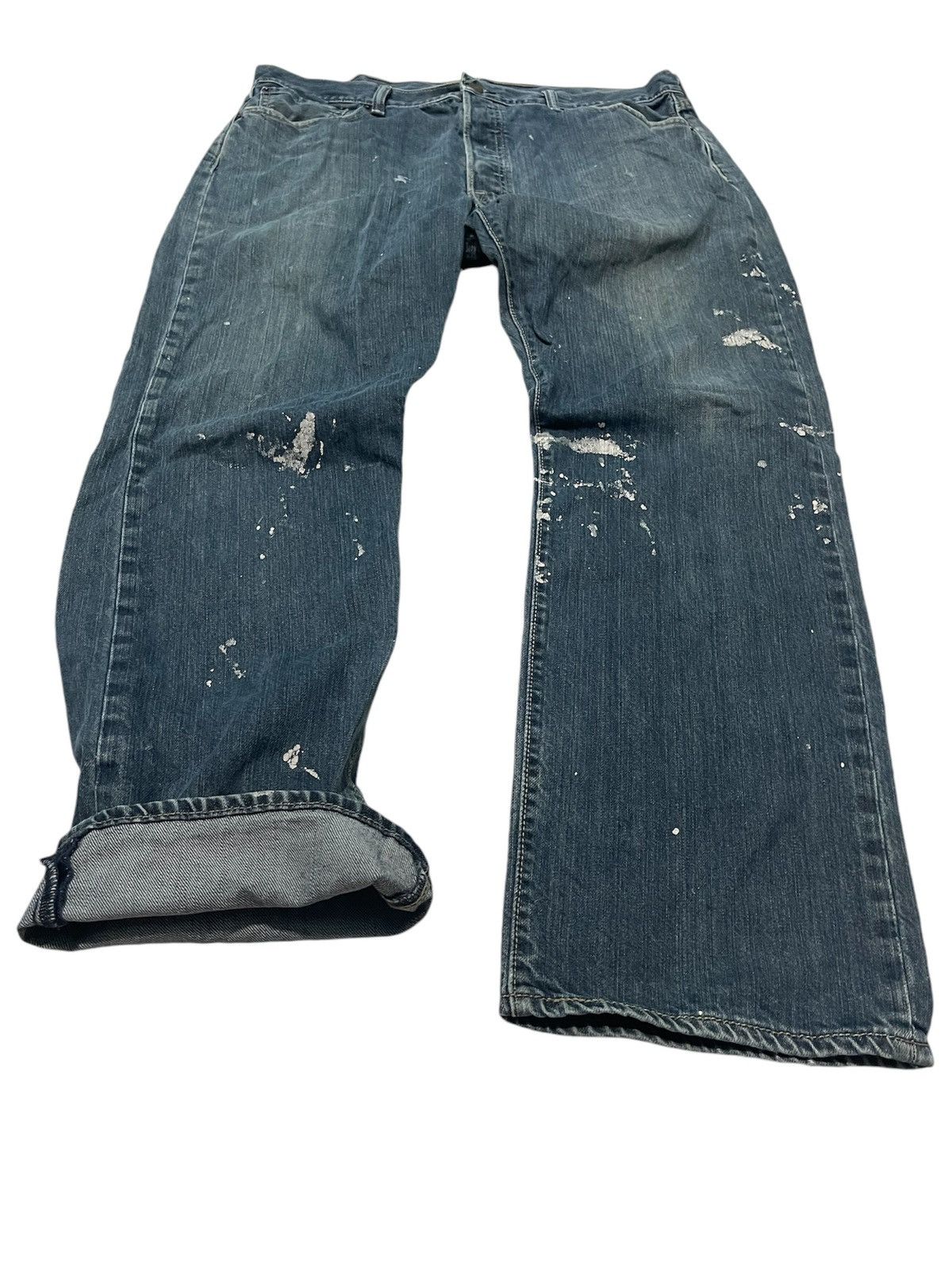 Designer × Levi's Levis 501 Painting Design Very Rare Size US 36 / EU 52 - 2 Thumbnail