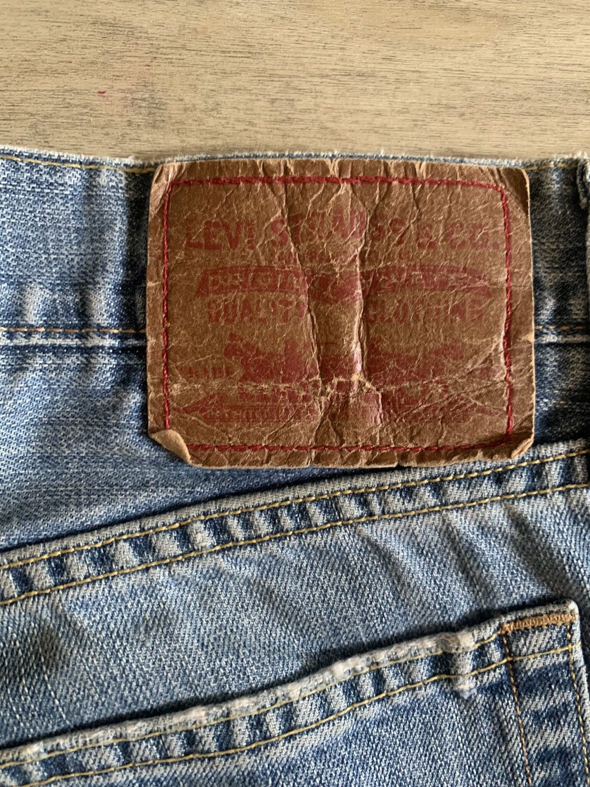 Levi's Vintage Clothing × Vintage vintage 527 Levi’s bootcut jeans Size US 32 / EU 48 - 4 Thumbnail