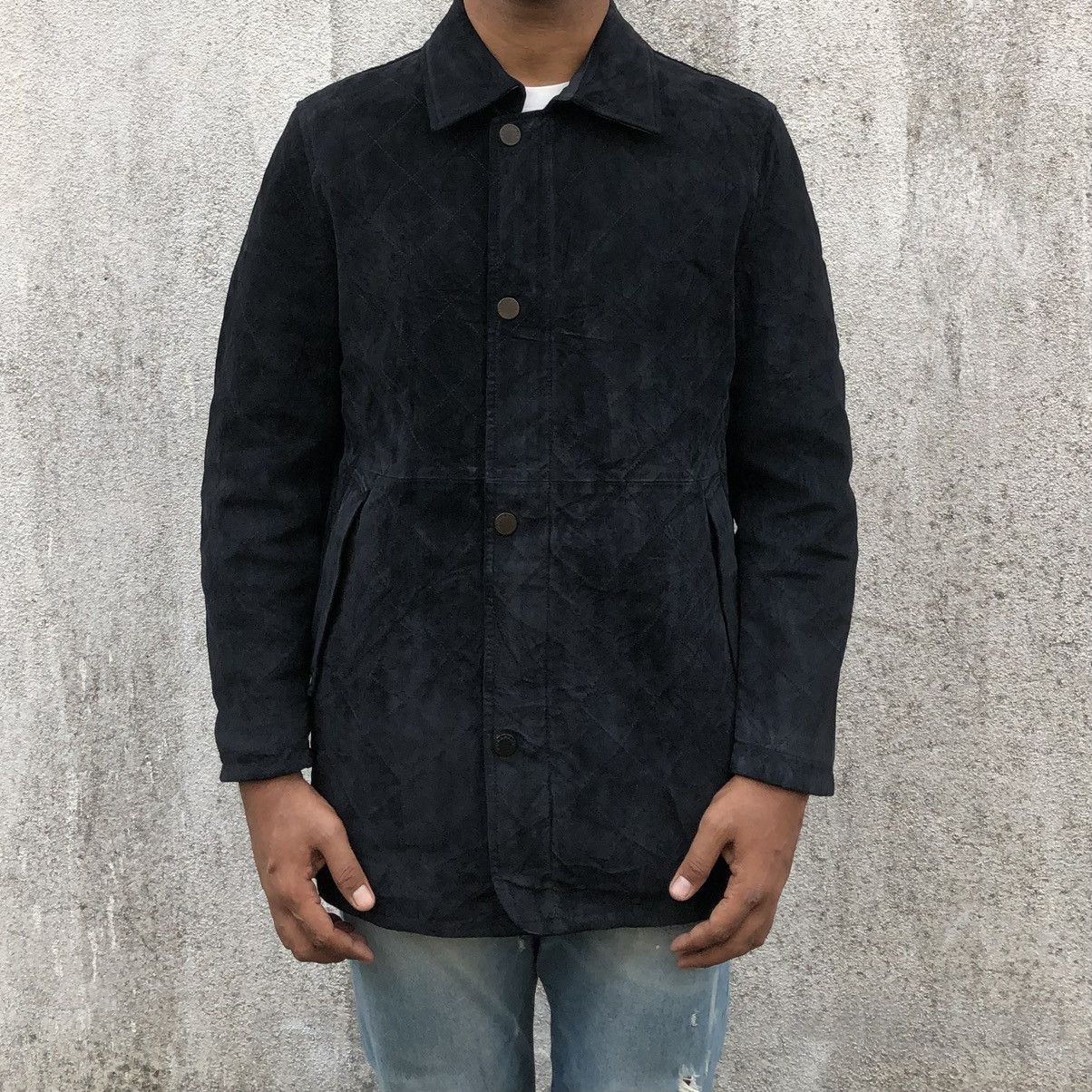 Burberry Burberry London Men’s Black Leather Coat & Jacket Size US M / EU 48-50 / 2 - 2 Thumbnail
