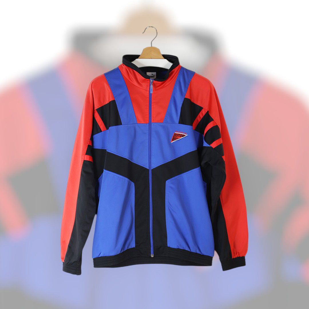 Puma Vintage Puma Track Jacket 90s Training League Zip Top Size US M / EU 48-50 / 2 - 1 Thumbnail