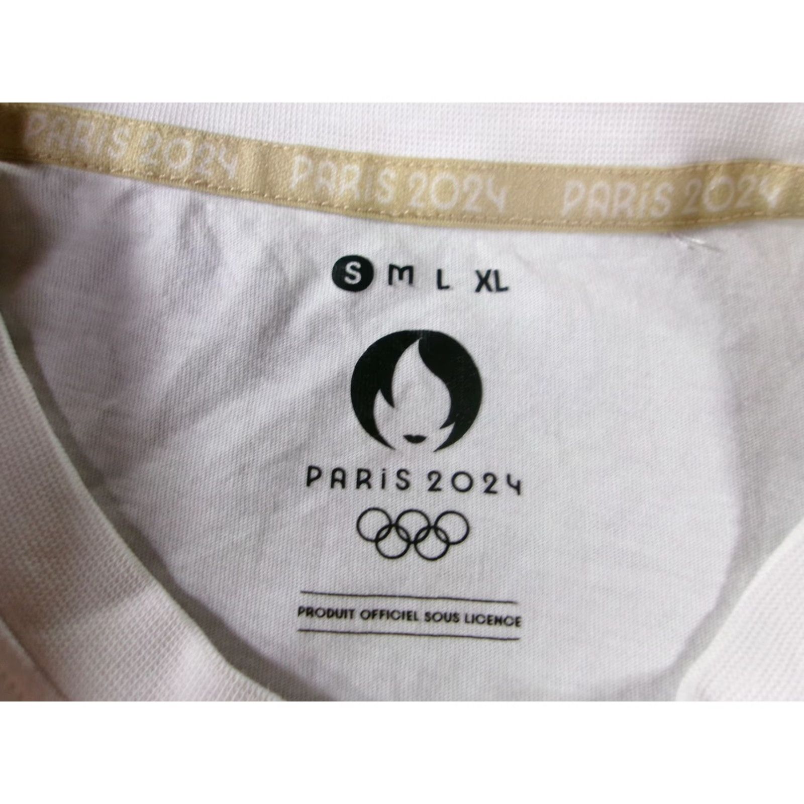 Vintage Weeplay Paris 2024 Shirt Men Small White Official Olympics Crewneck Graphic Tee Size US S / EU 44-46 / 1 - 7 Thumbnail