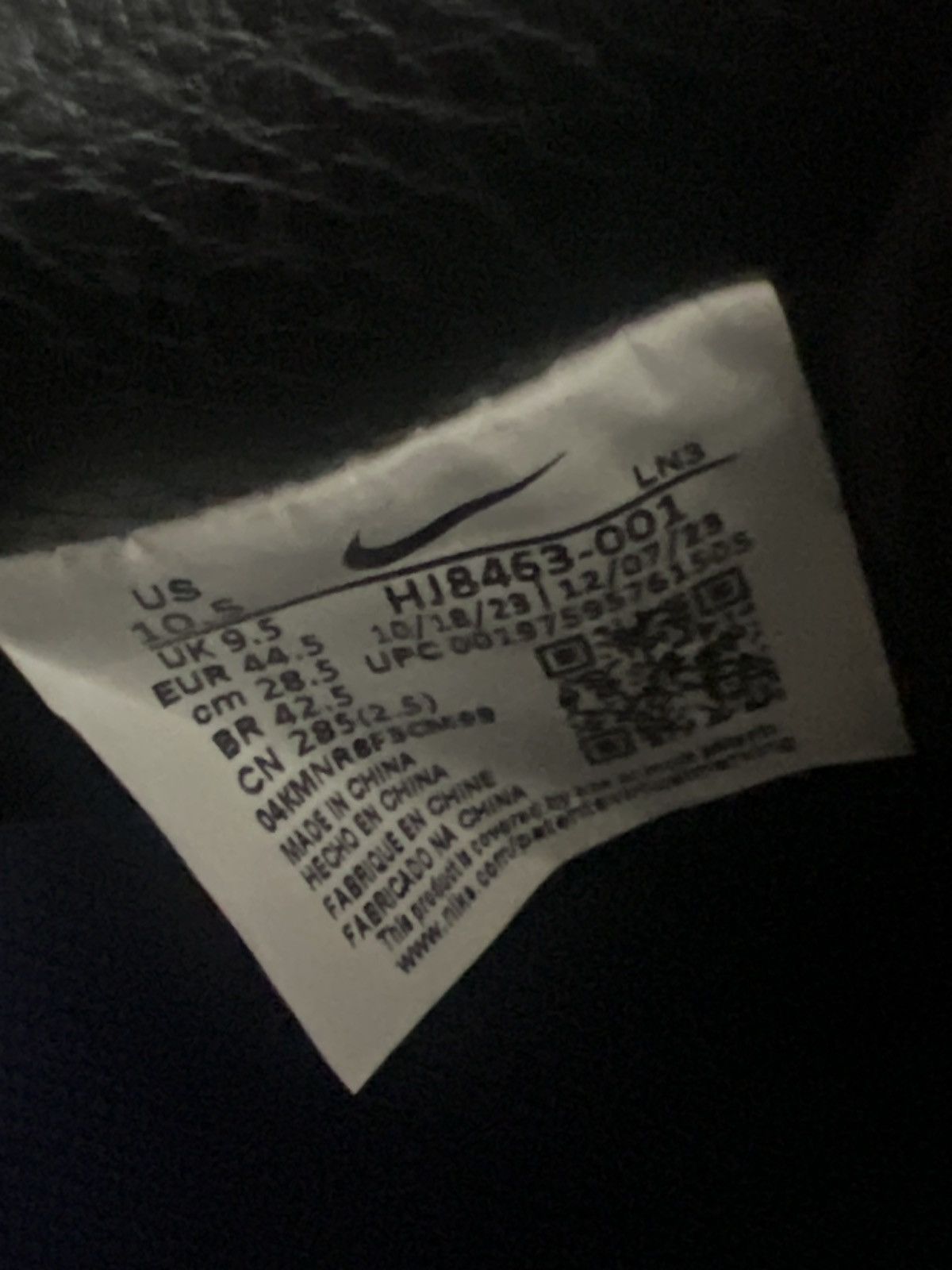 Nike Black flea market Af1 Size US 10.5 / EU 43-44 - 6 Thumbnail