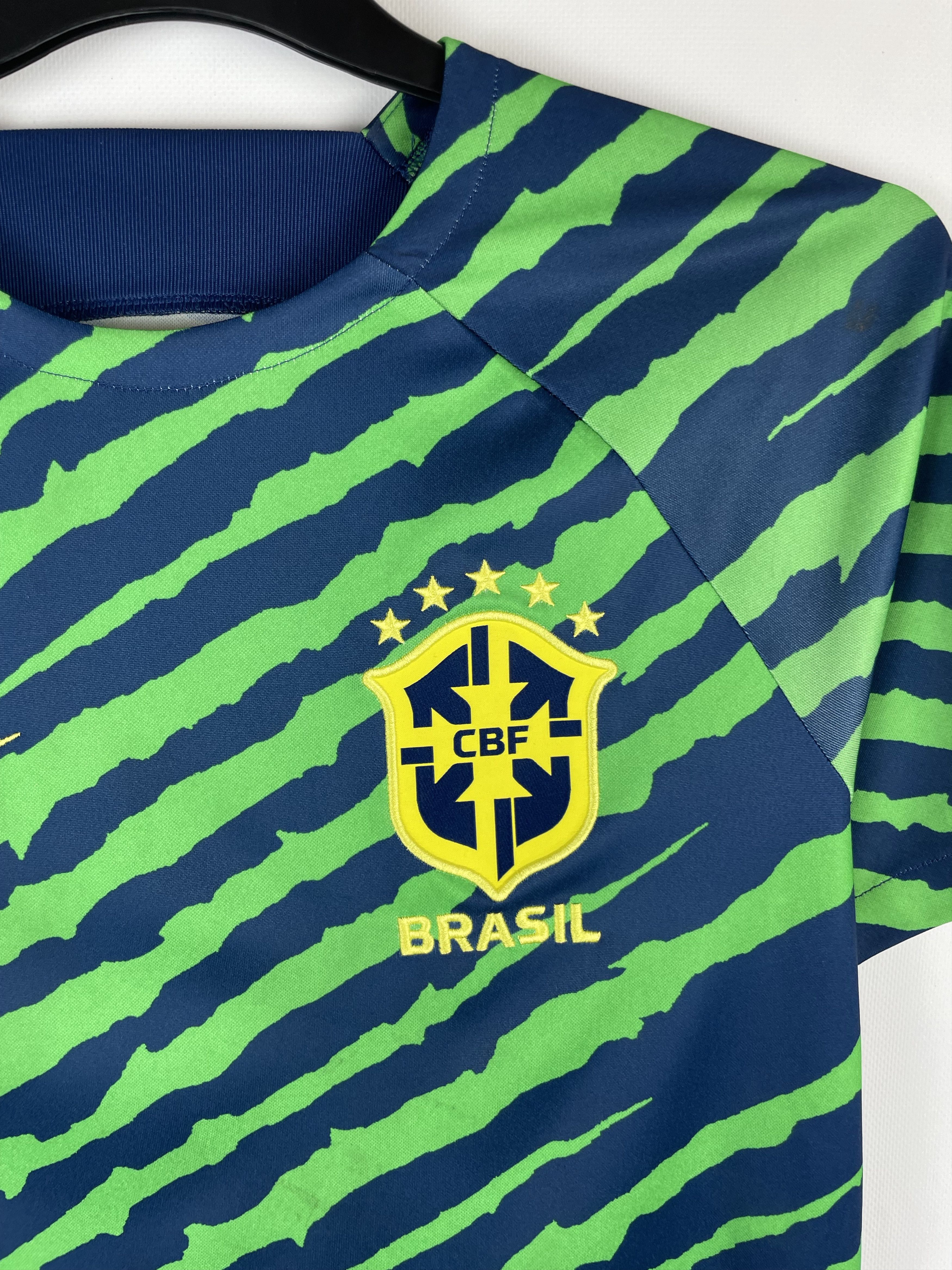 Nike × Vintage Vintage Brazil Nike Soccer Jersey Size US M / EU 48-50 / 2 - 4 Thumbnail