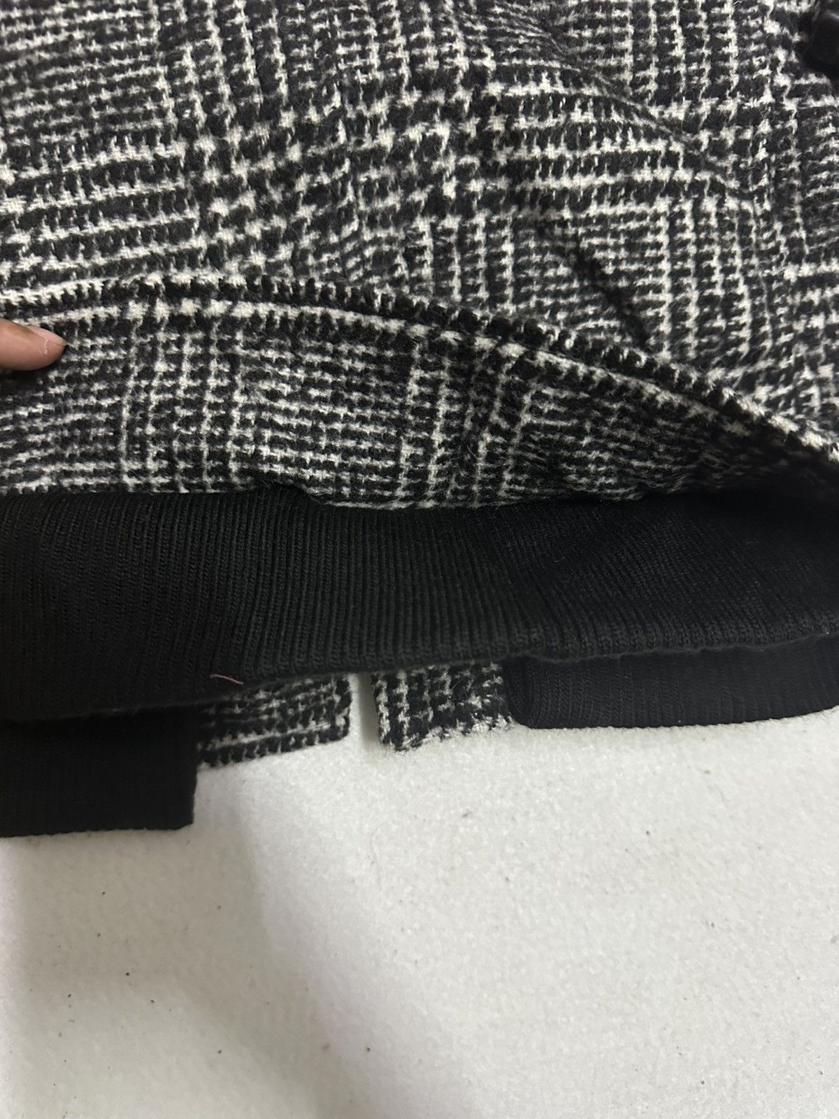 Semantic Design Wool Fur Jacket With Tag