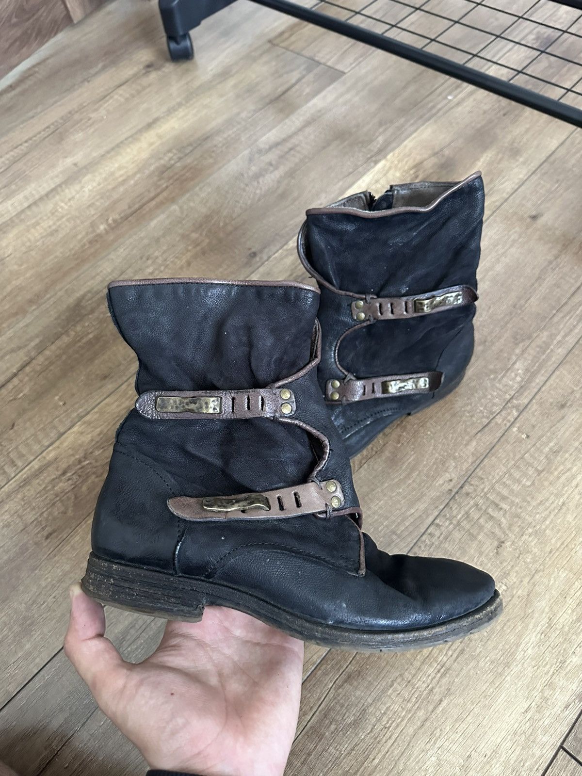 A.S.98 AS 98 Airstep Vintage High Top Boots Shoes Avant Garde Size US 5 / EU 37 - 4 Thumbnail