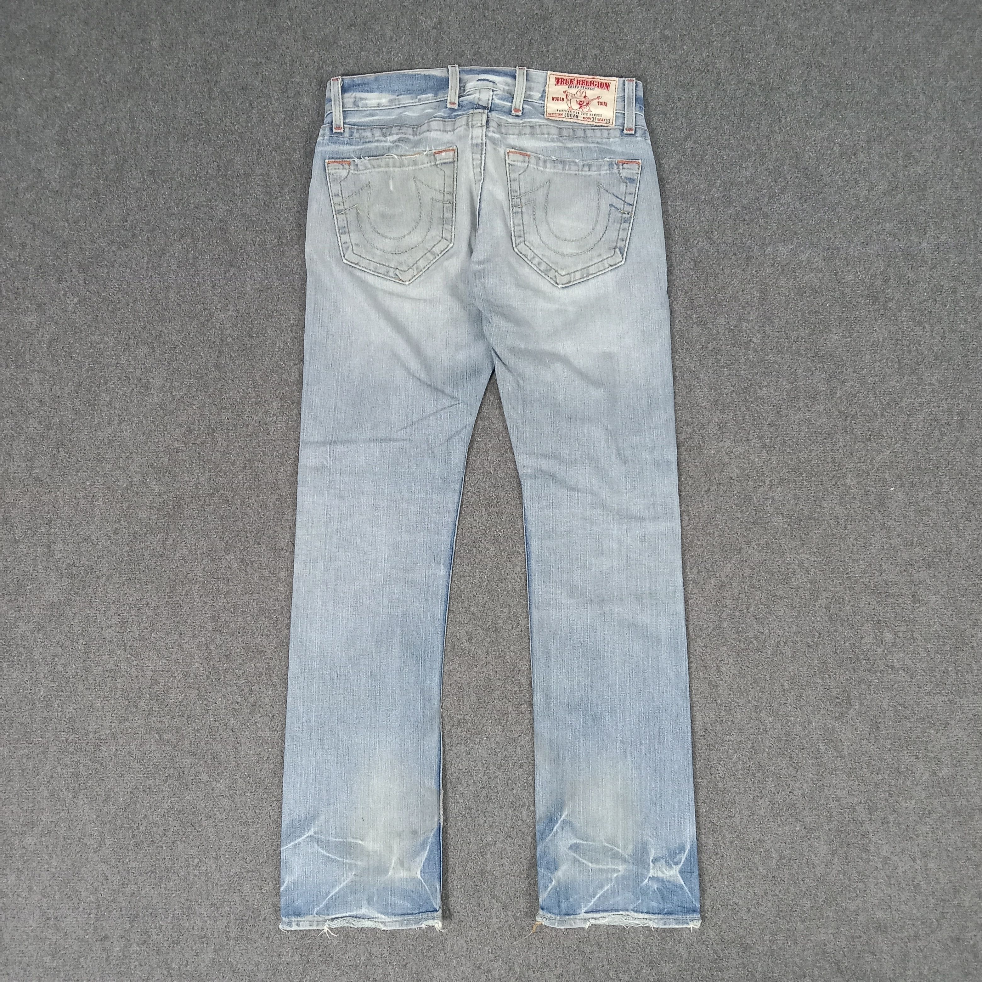 True Religion American Distressed Style Denim Jeans