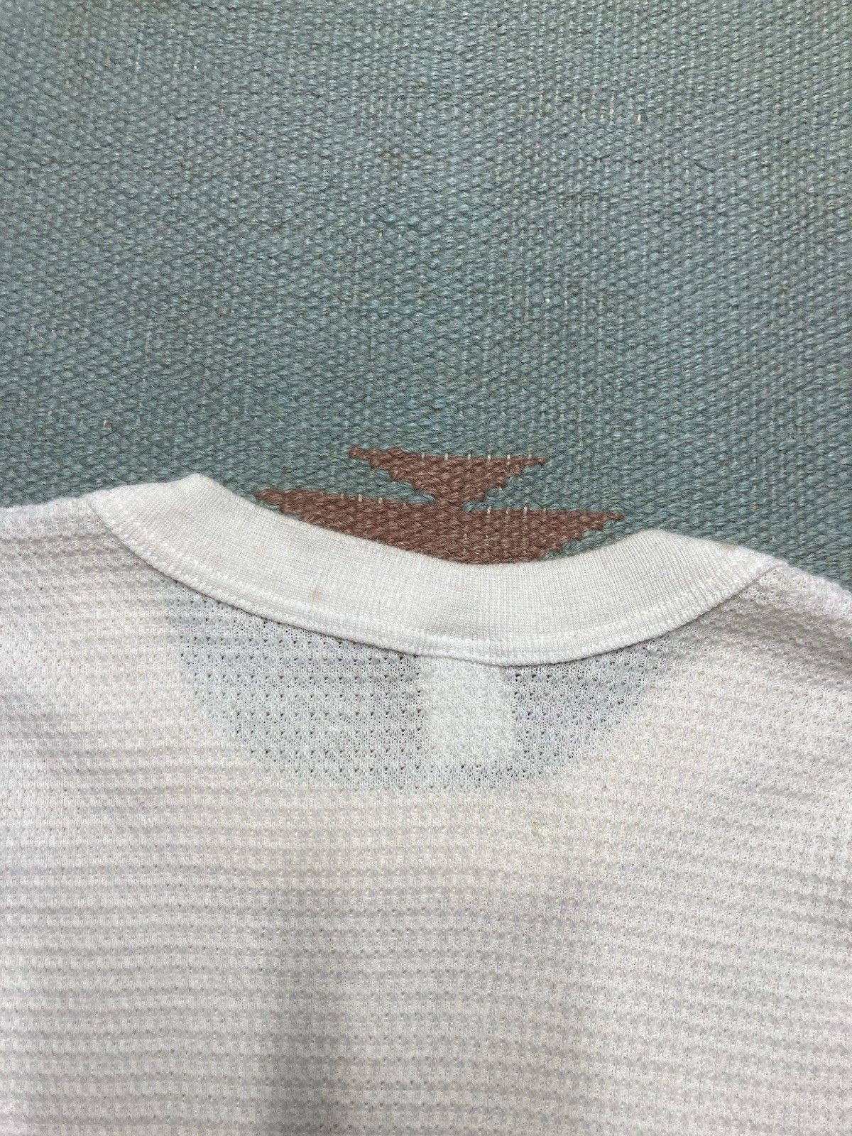 Vintage 70s waffle knit thermal shirt Kmart grunge base women’s XL Size XL / US 12-14 / IT 48-50 - 9 Thumbnail